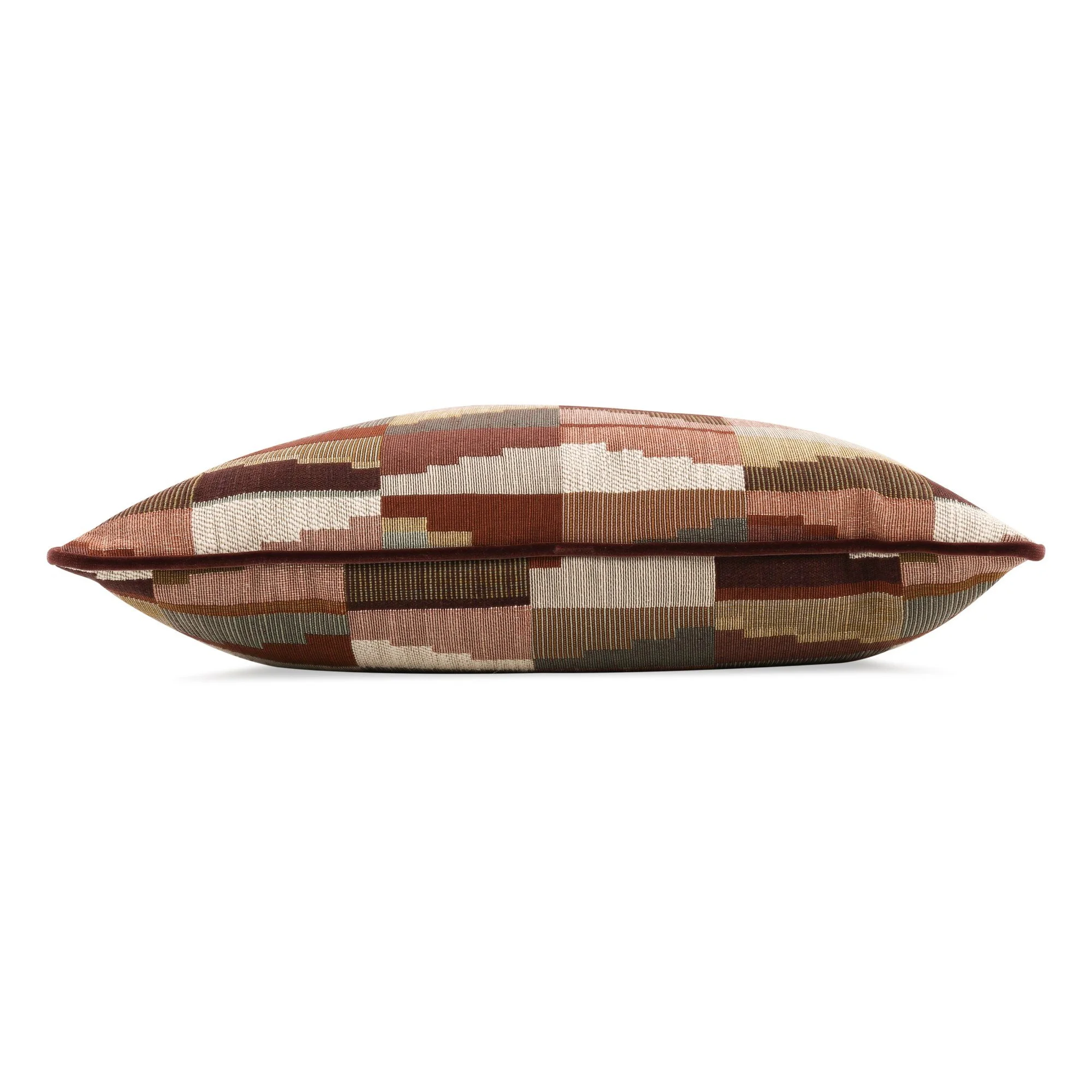 Romo Zamari Maple cushion, 55 × 55 cm, side view
