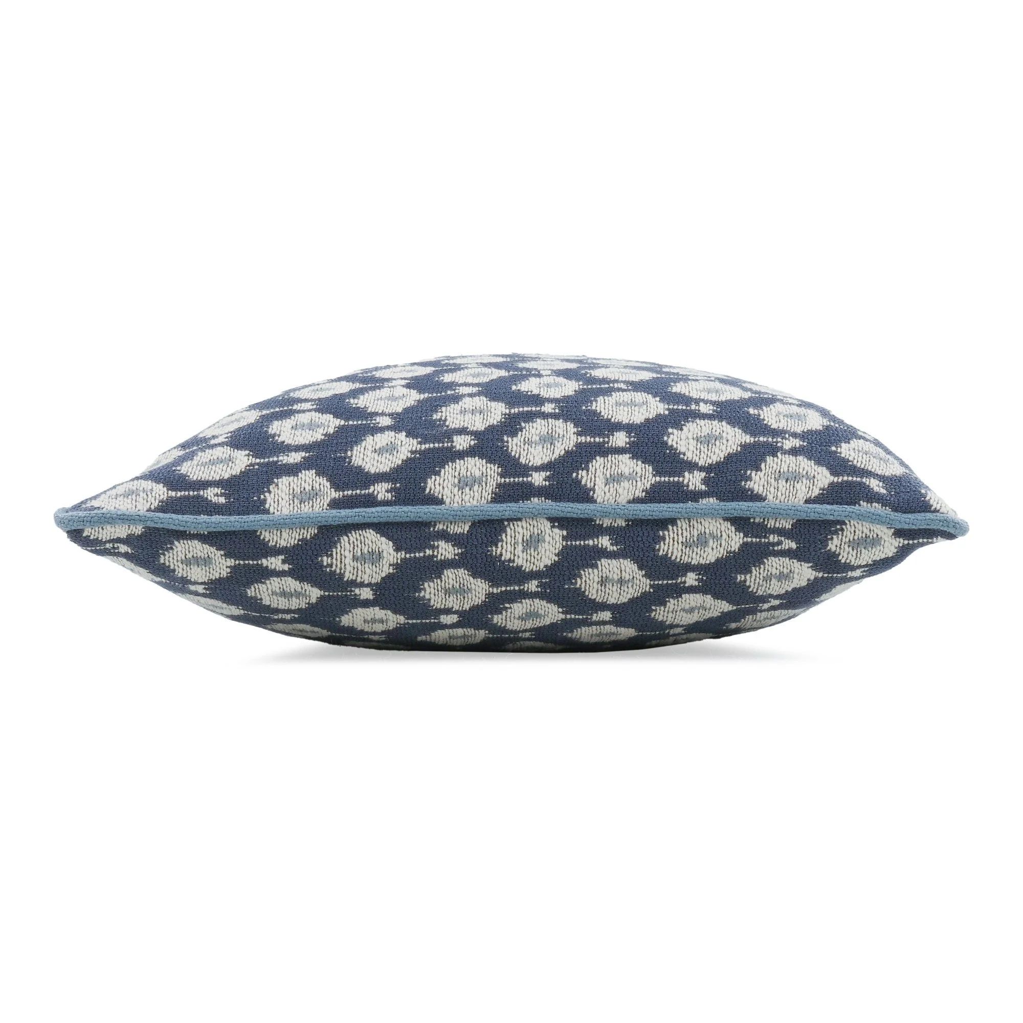 Romo Otillo Navy cushion, 60 × 40 cm, side view
