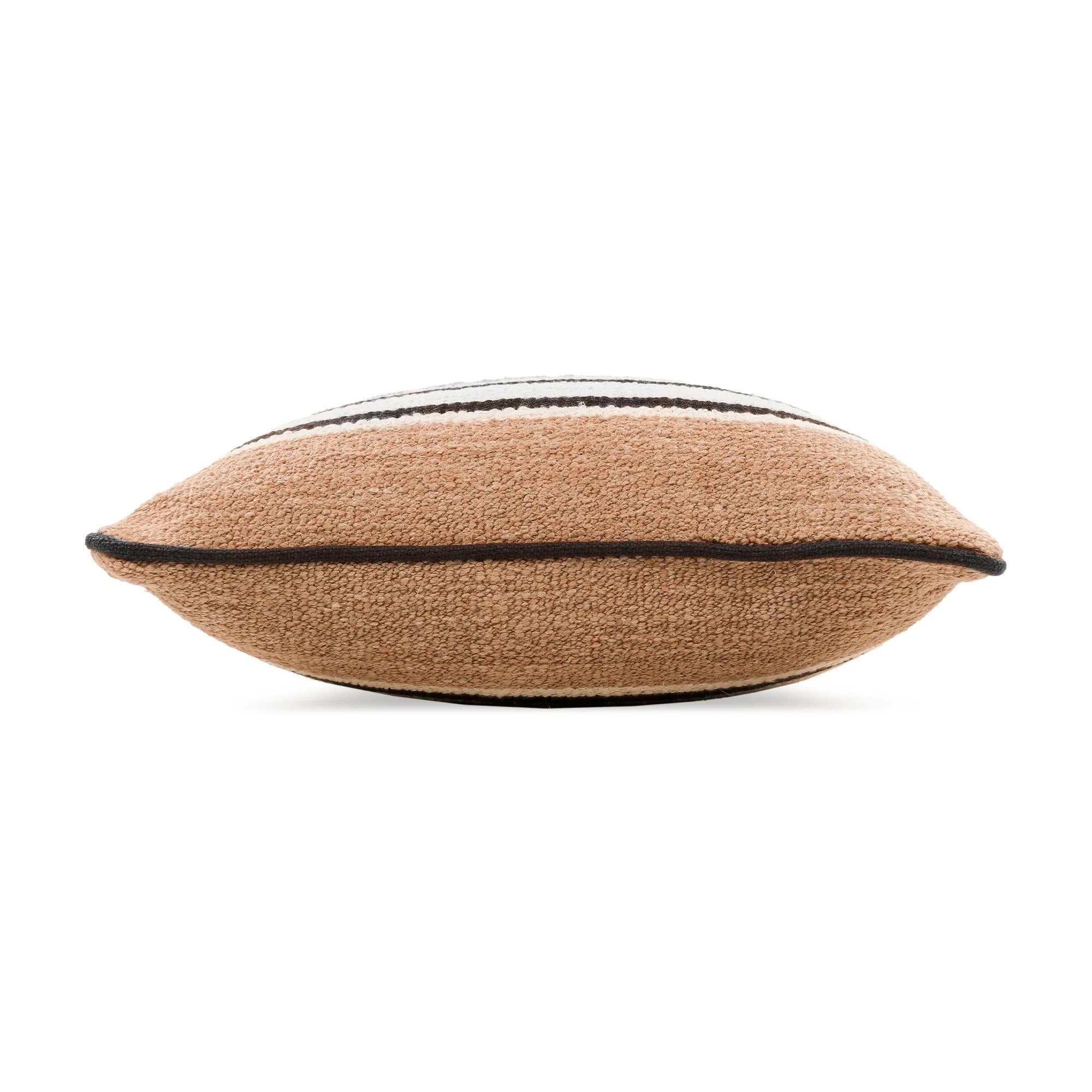 Romo Omba Cinnamon cushion, 60 × 40 cm, side view