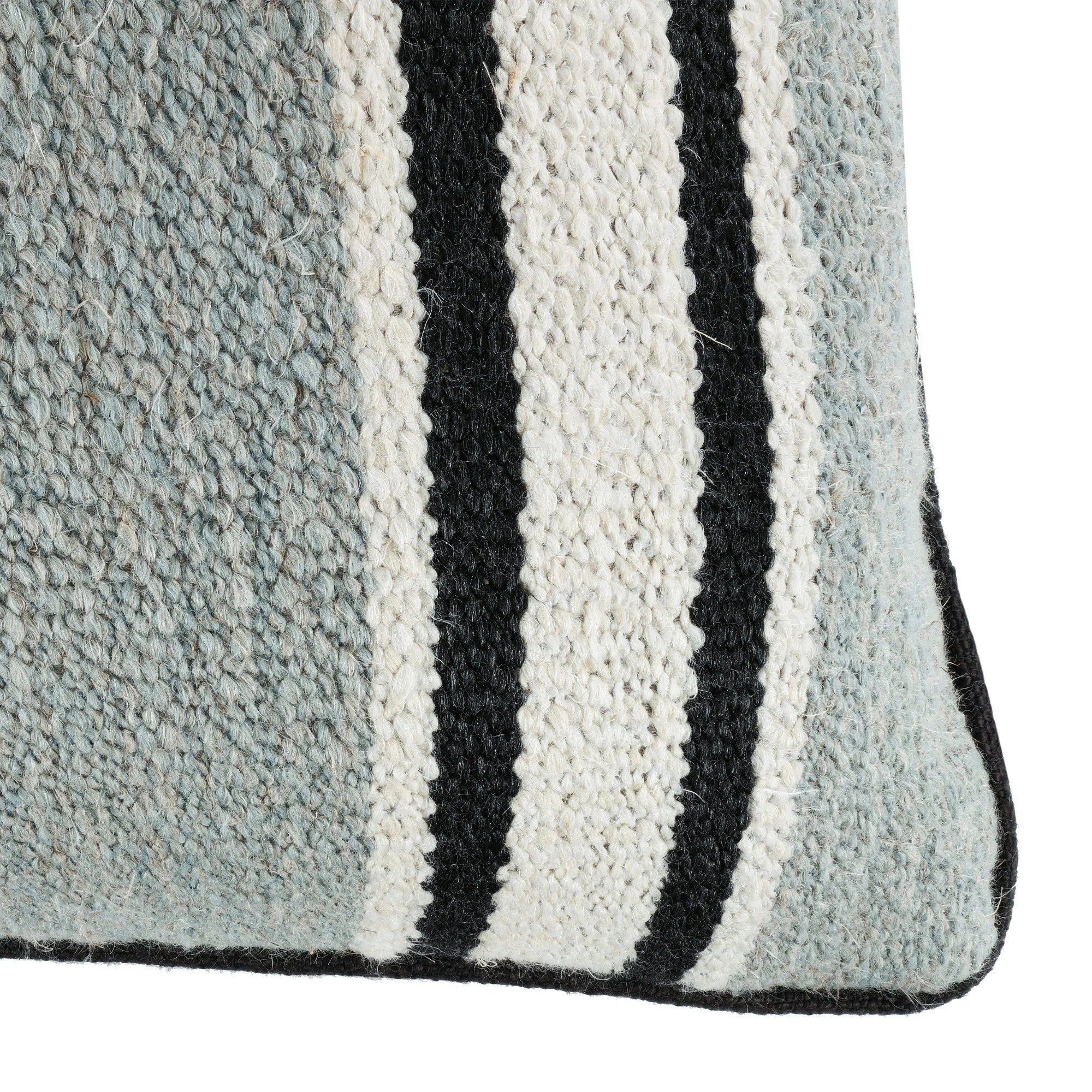 Romo Omba Seaglass cushion, 60 × 40 cm, corner detail