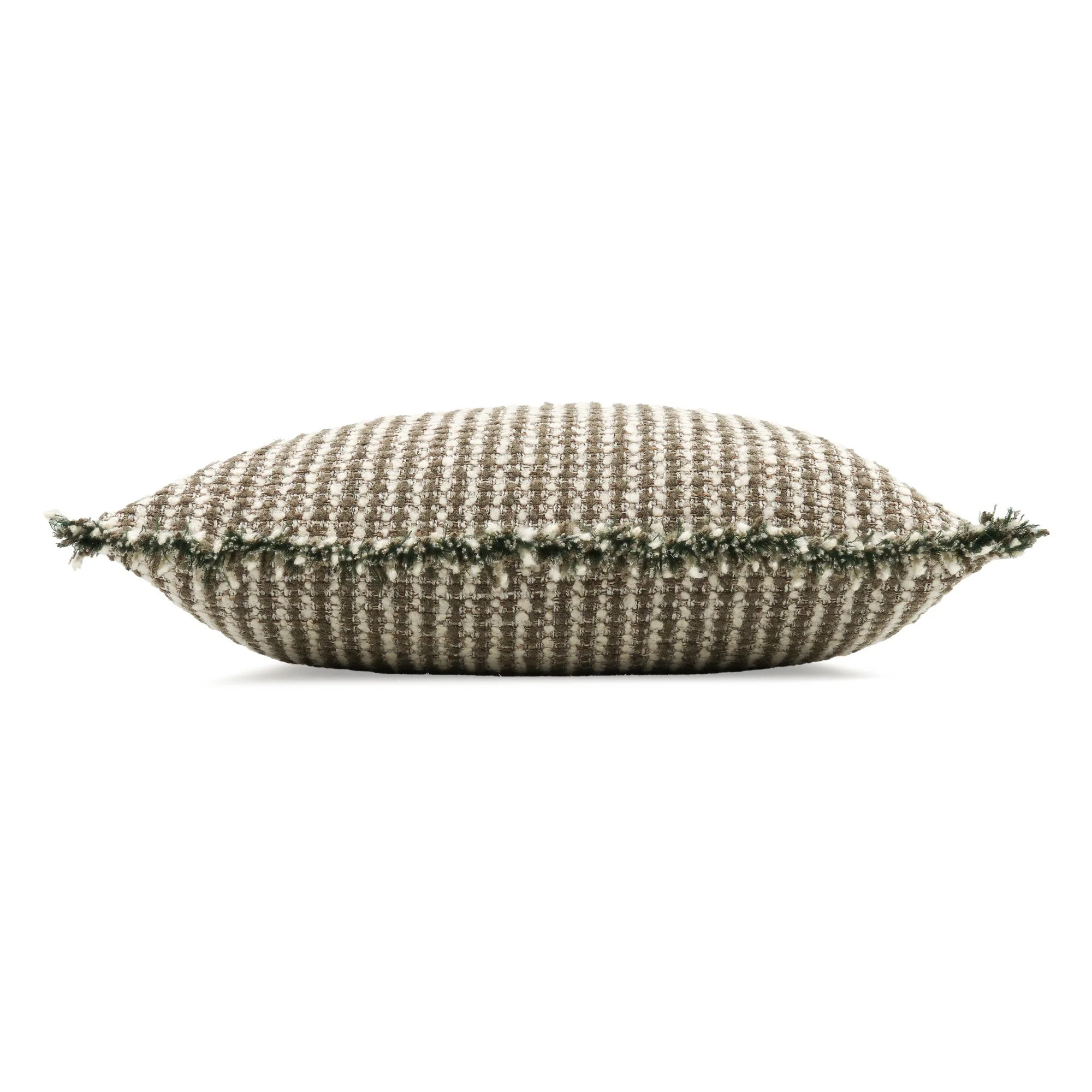 Romo Koa Loam cushion, 55 × 55 cm, side view
