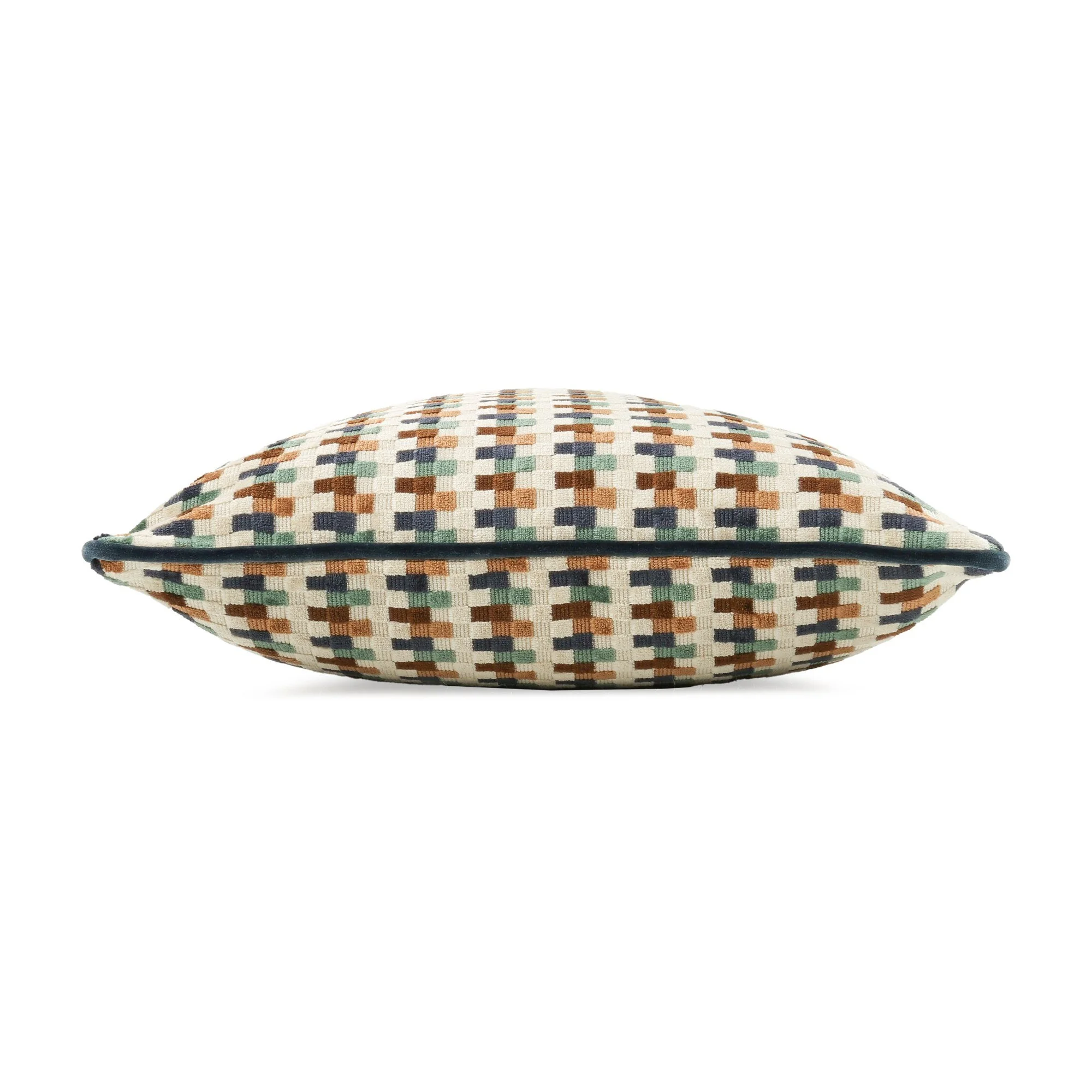 Romo Javi Cacao cushion, 60 × 40 cm, side view