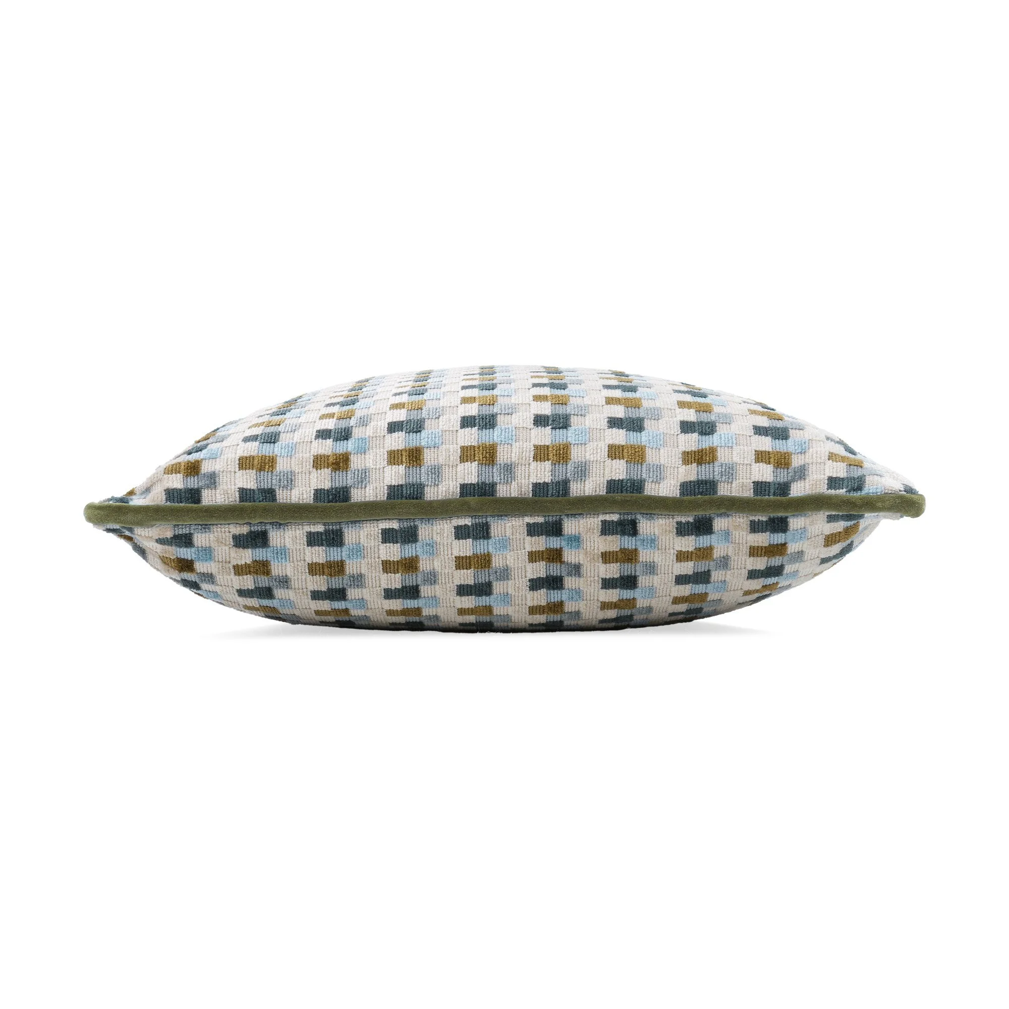 Romo Javi Verde cushion, 60 × 40 cm, side view