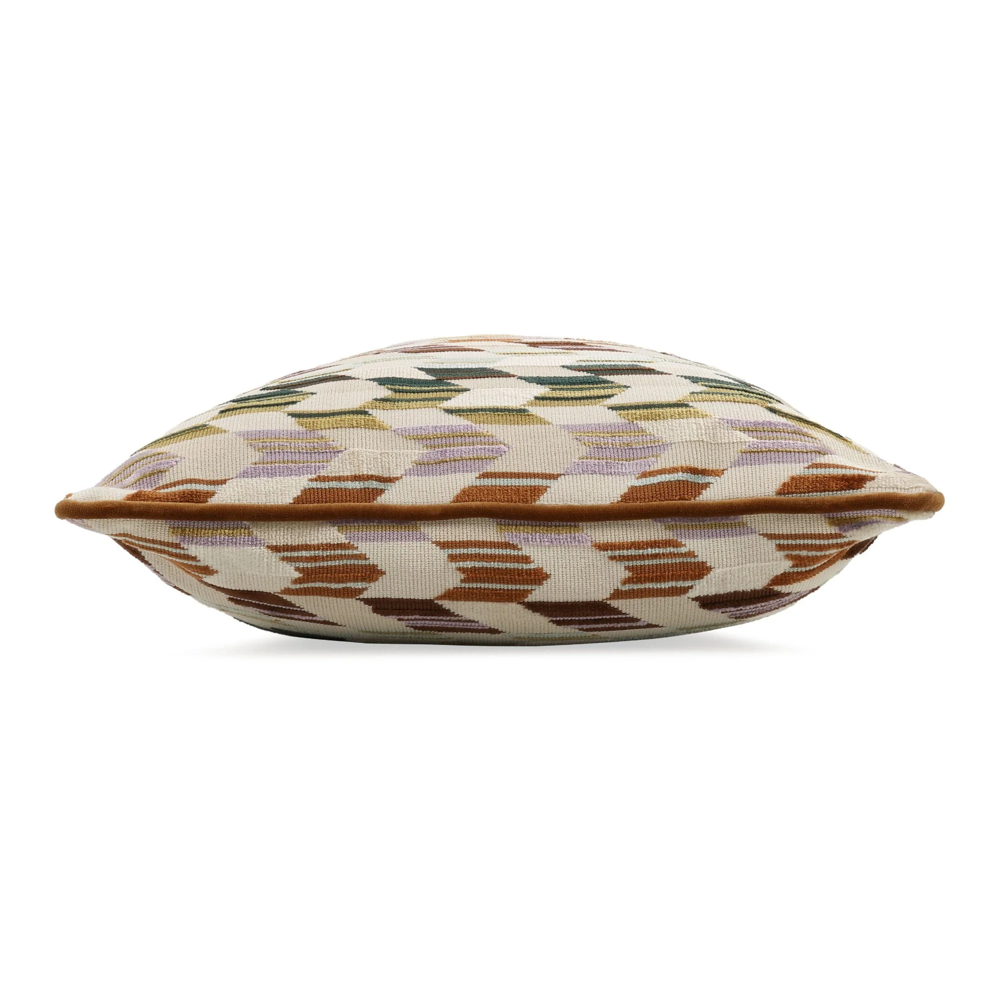 Romo Tabora Fig cushion, 60 × 40 cm, side view