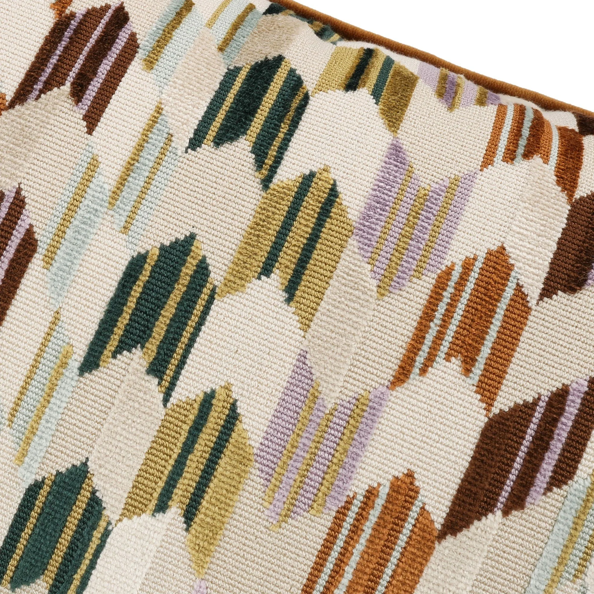Romo Tabora Fig cushion, 60 × 40 cm, close-up of the fabric