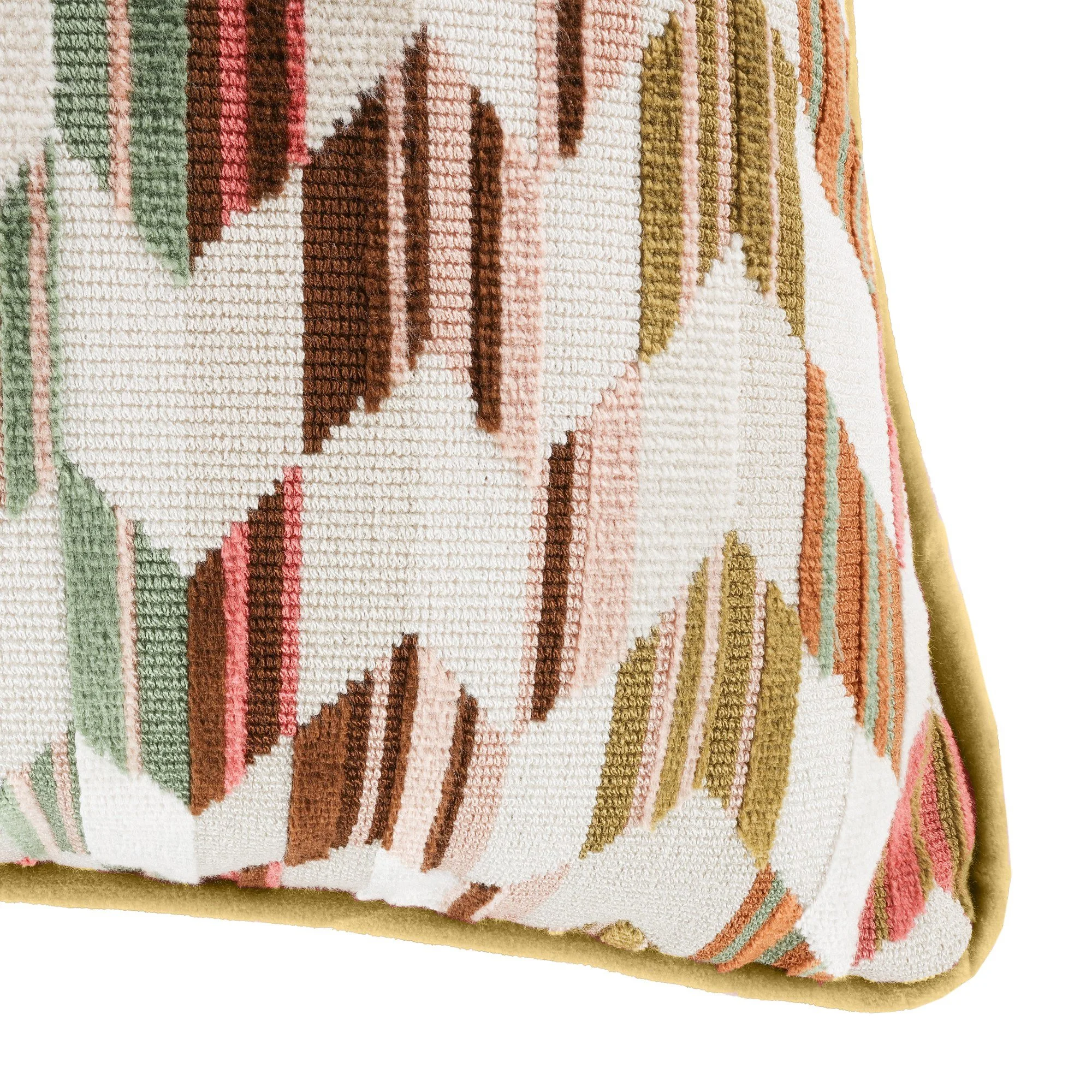 Romo Tabora Pomelo cushion, 60 × 40 cm, corner detail