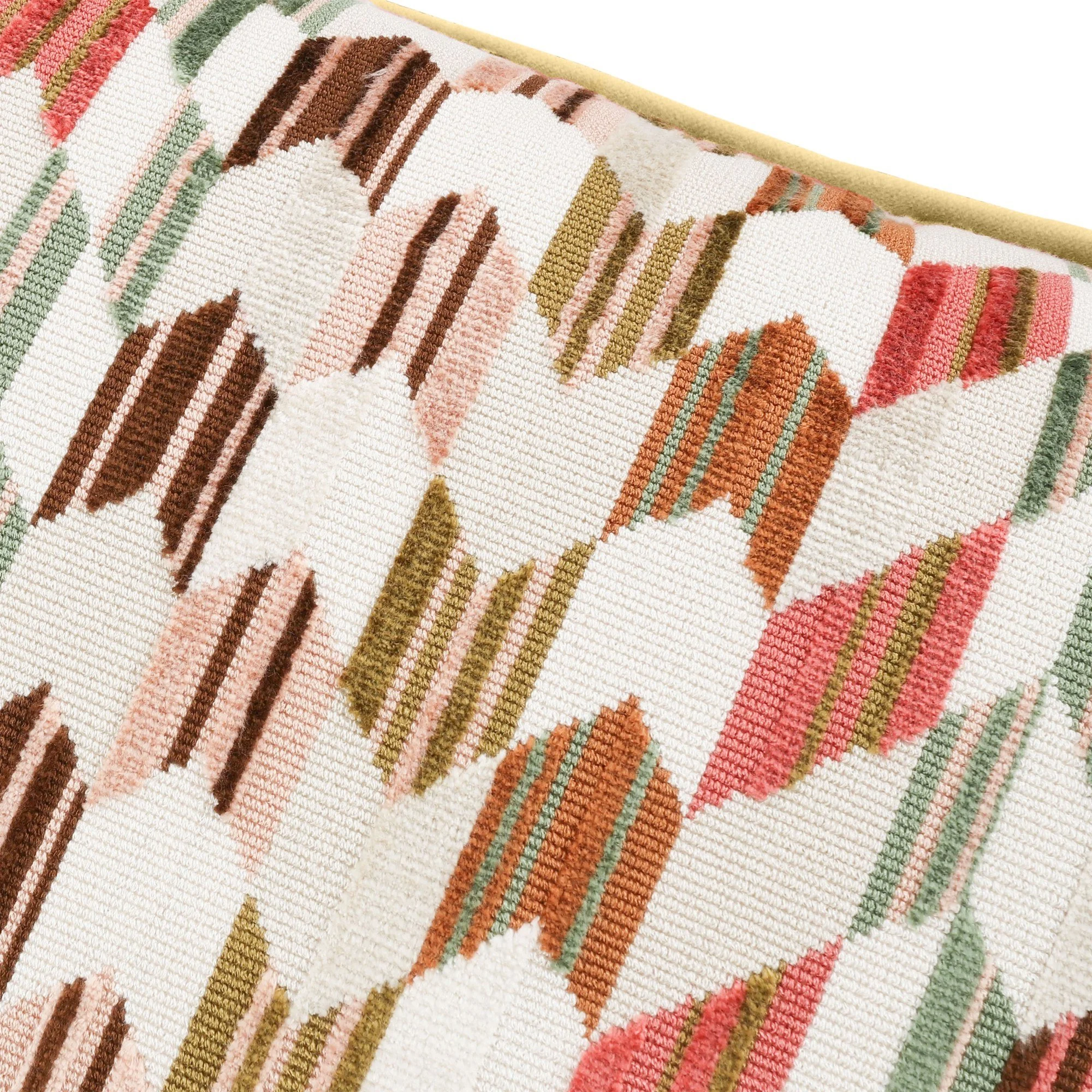 Romo Tabora Pomelo cushion, 60 × 40 cm, close-up of the fabric