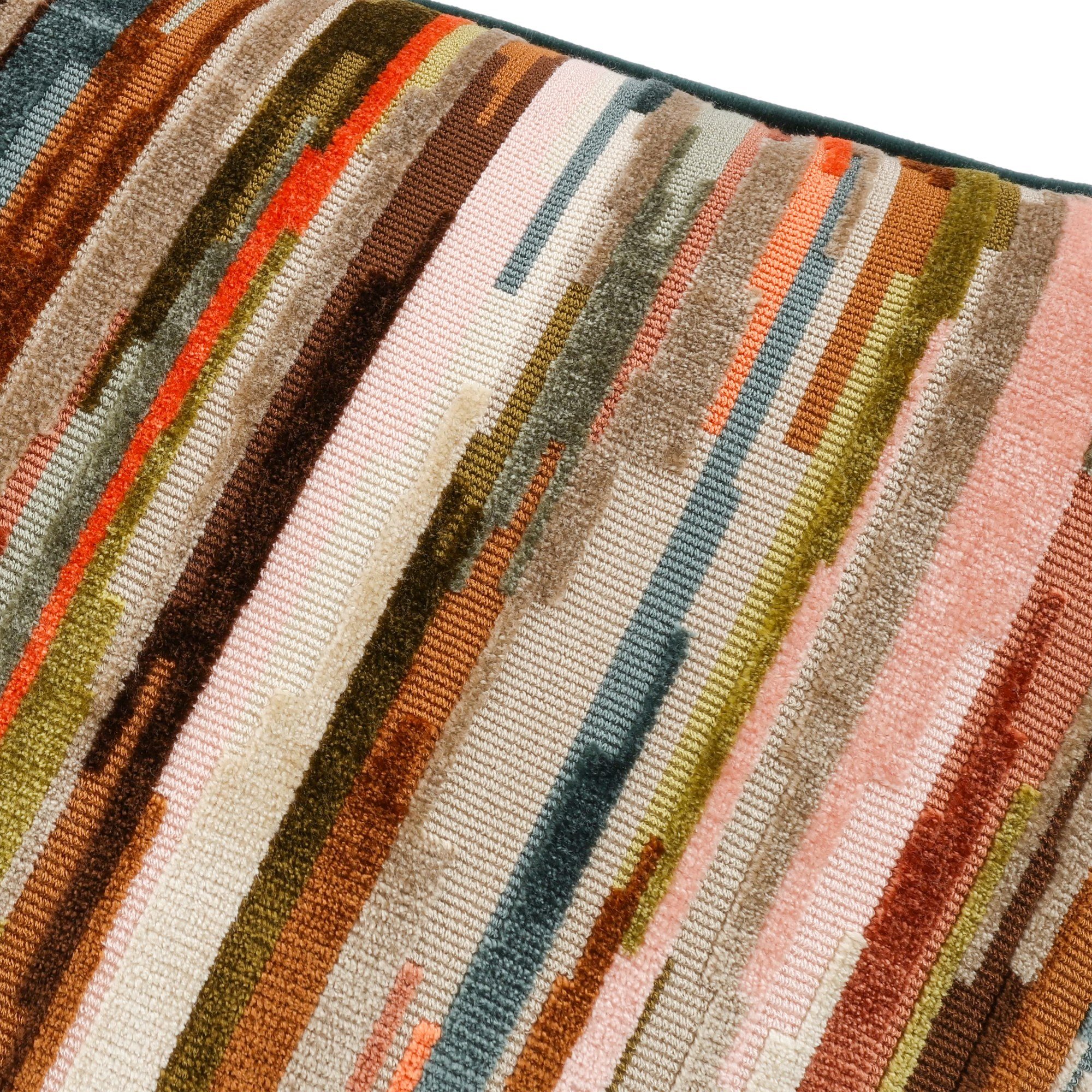 Romo Benito Mandarin cushion, 50 × 50 cm, close-up of the fabric