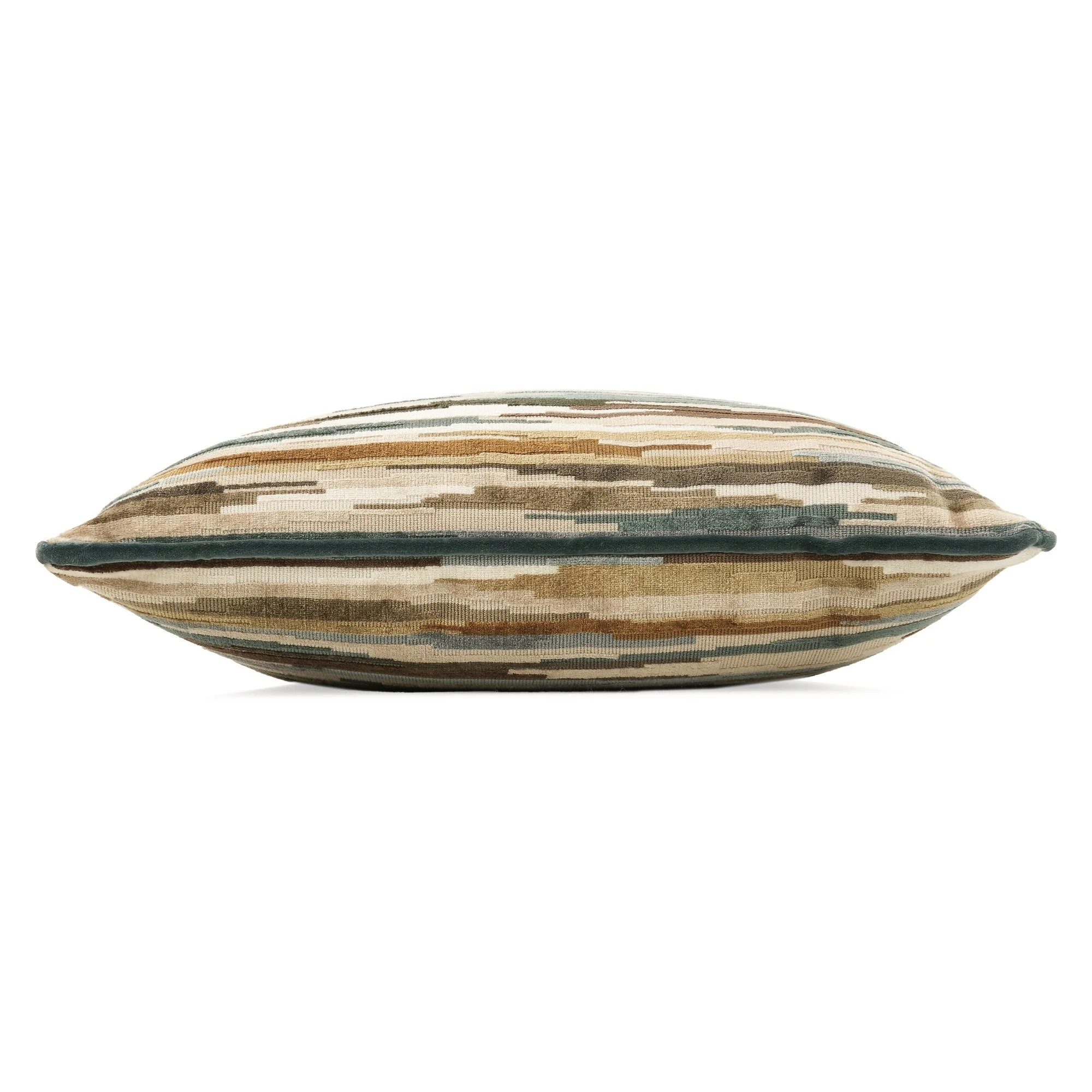 Romo Benito Tamarind cushion, 50 × 50 cm, side view