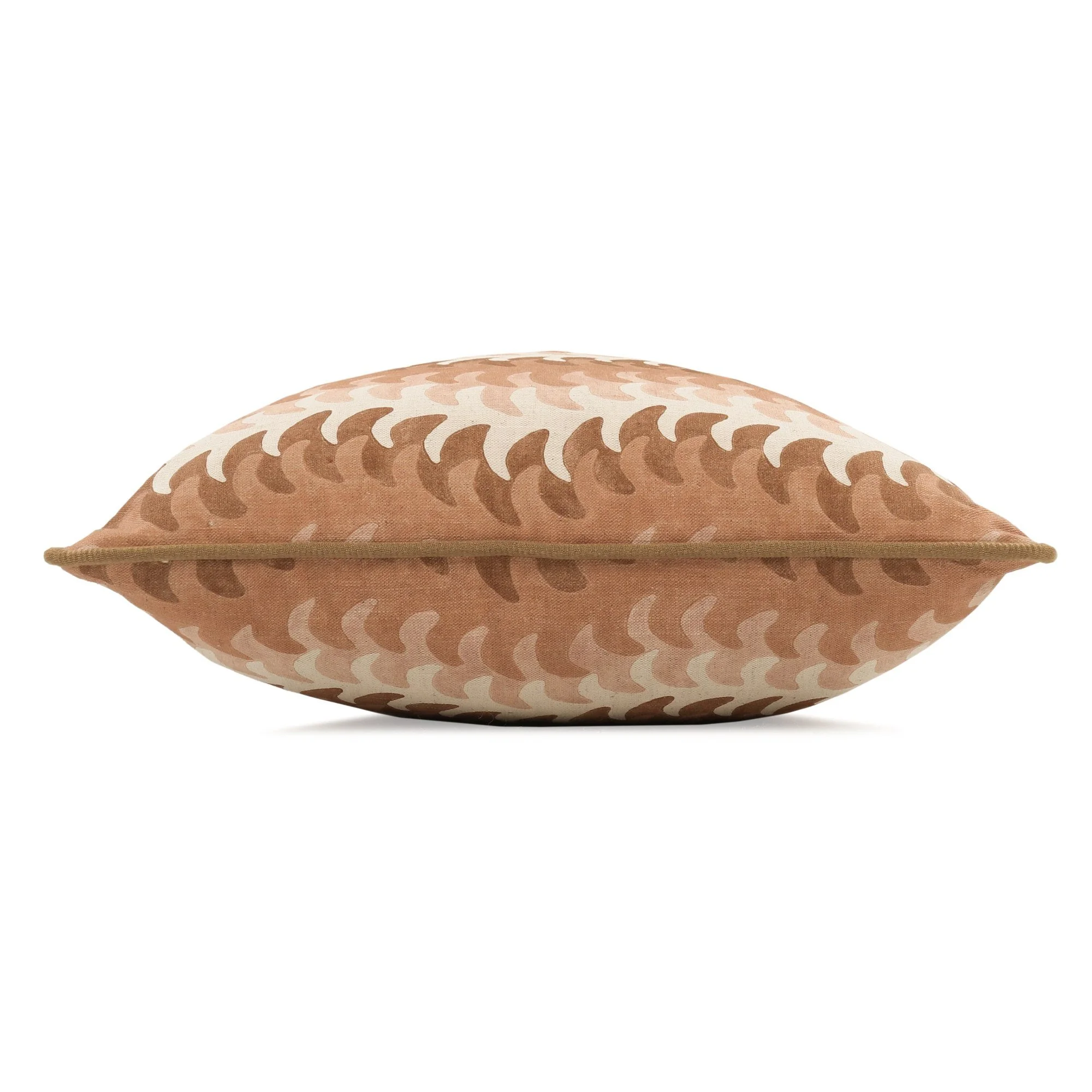 Romo Eshi Tuscan Pink cushion, 60 × 40 cm, side view