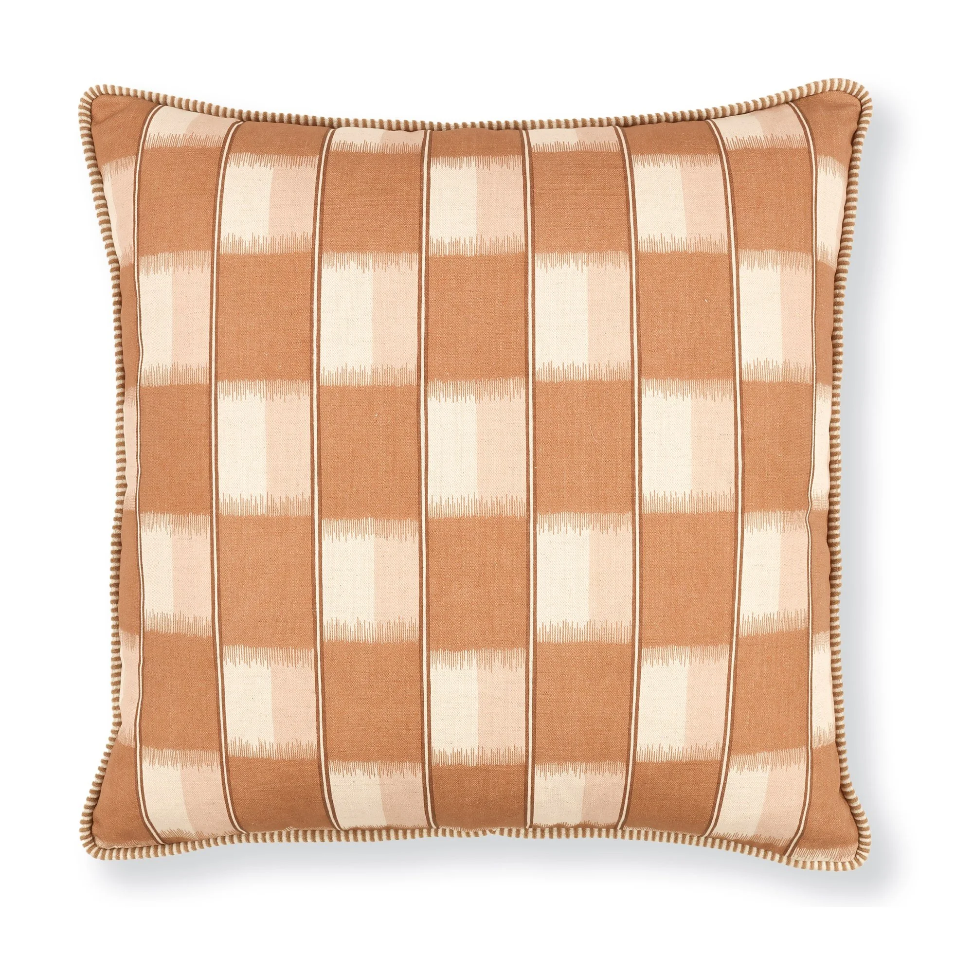 Romo Zhari Tuscan Pink cushion, 50 × 50 cm, front view