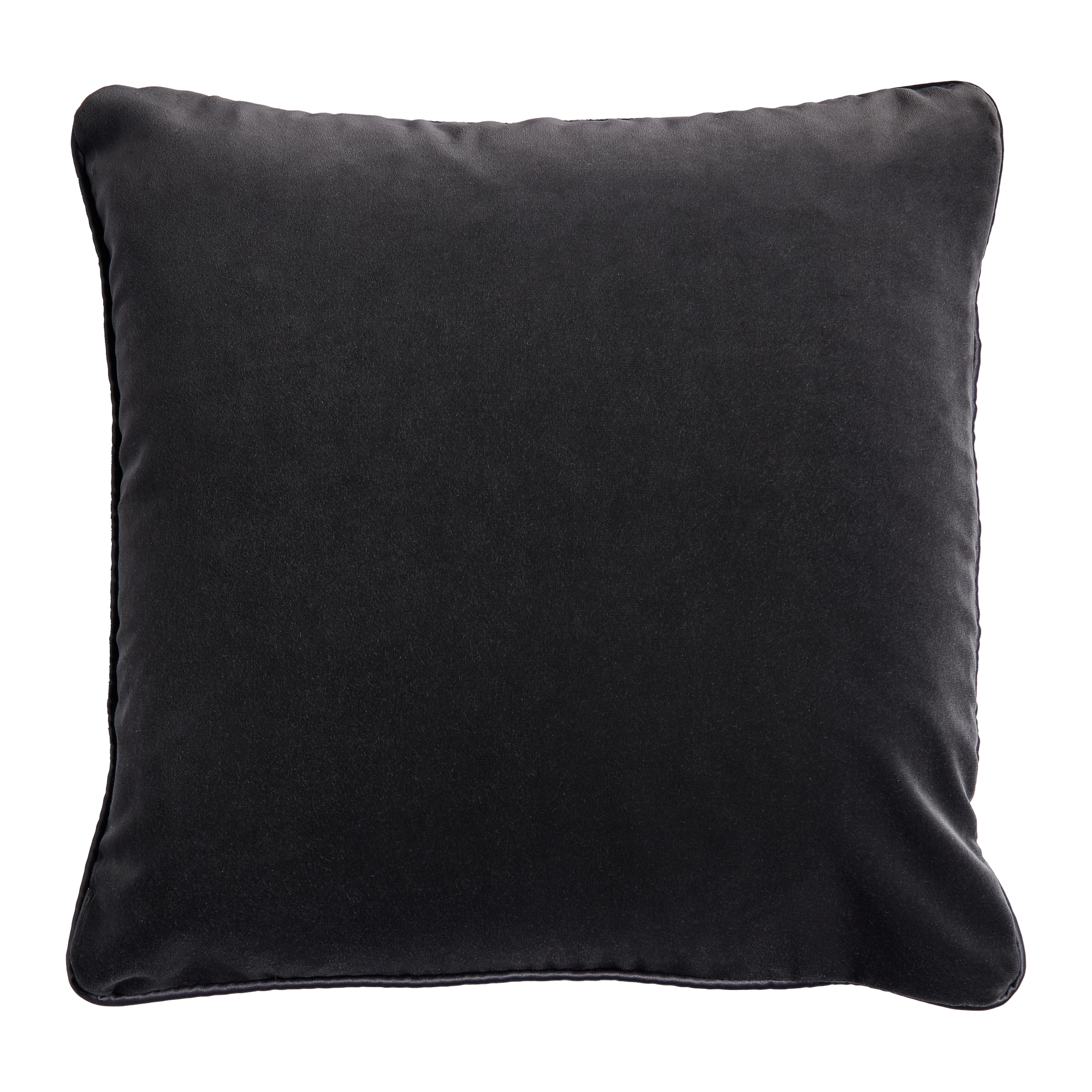 Ritz Velvet Cushion – Graphite