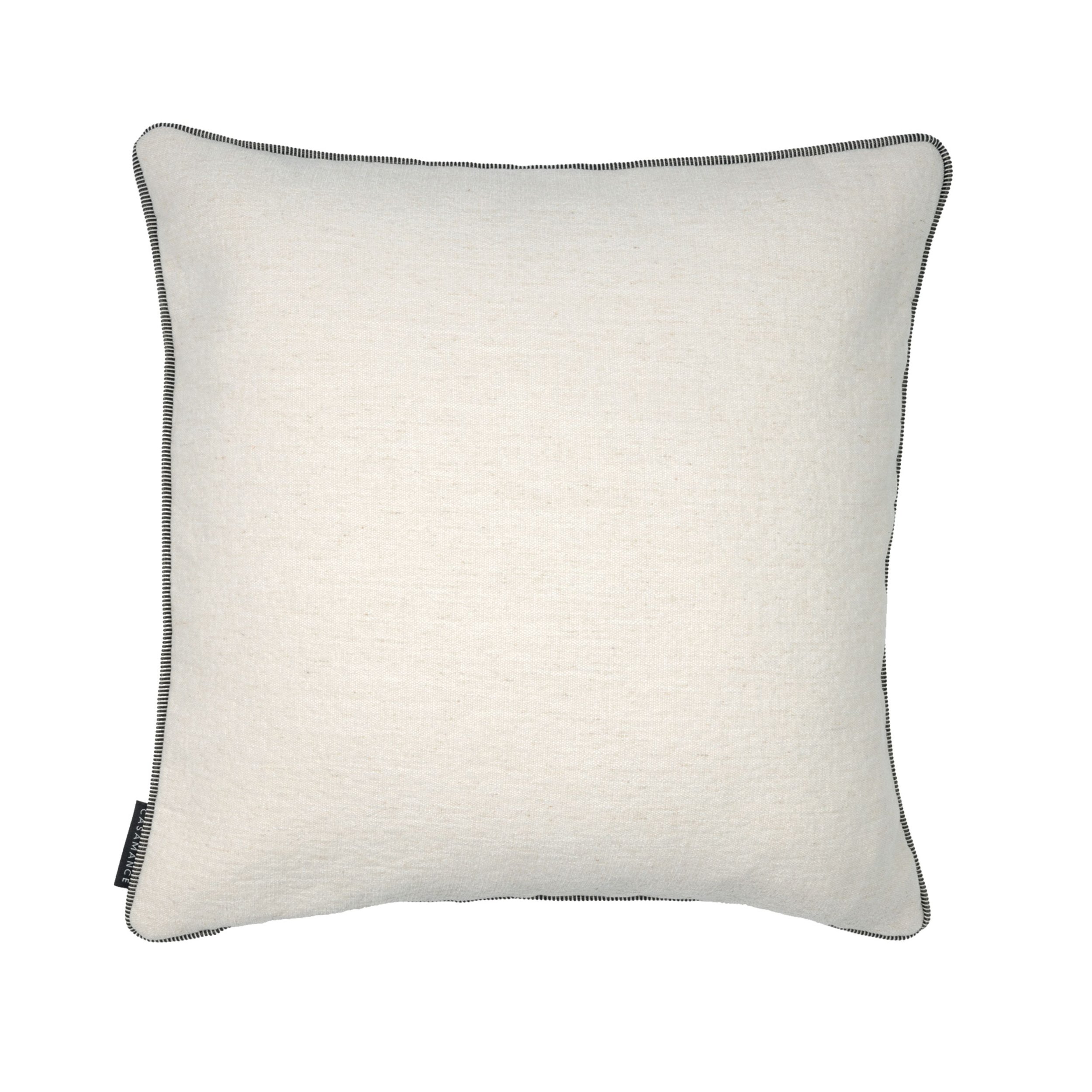 Rodeo ecru cushion by Maison Casamance