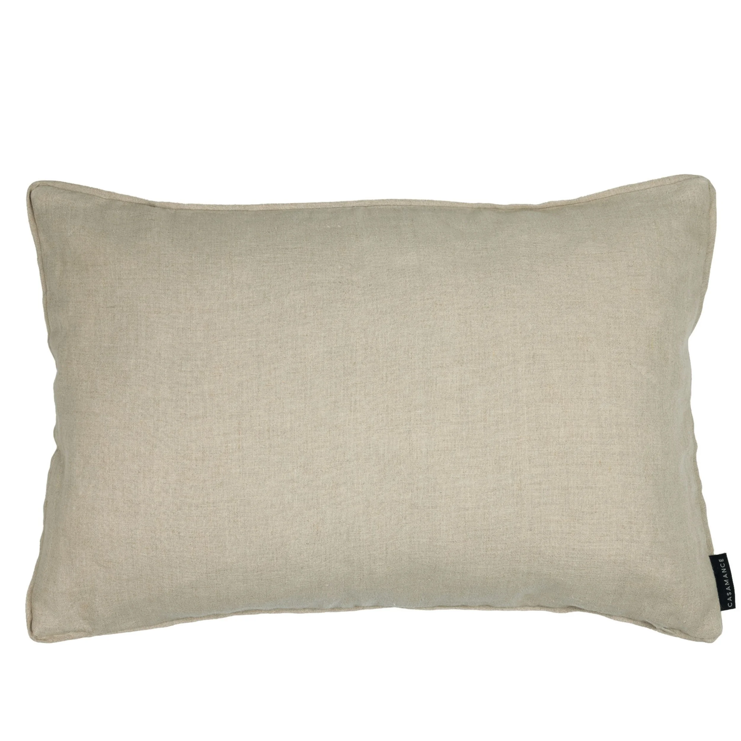 Casamance Sur Un Fil cushion plain reverse