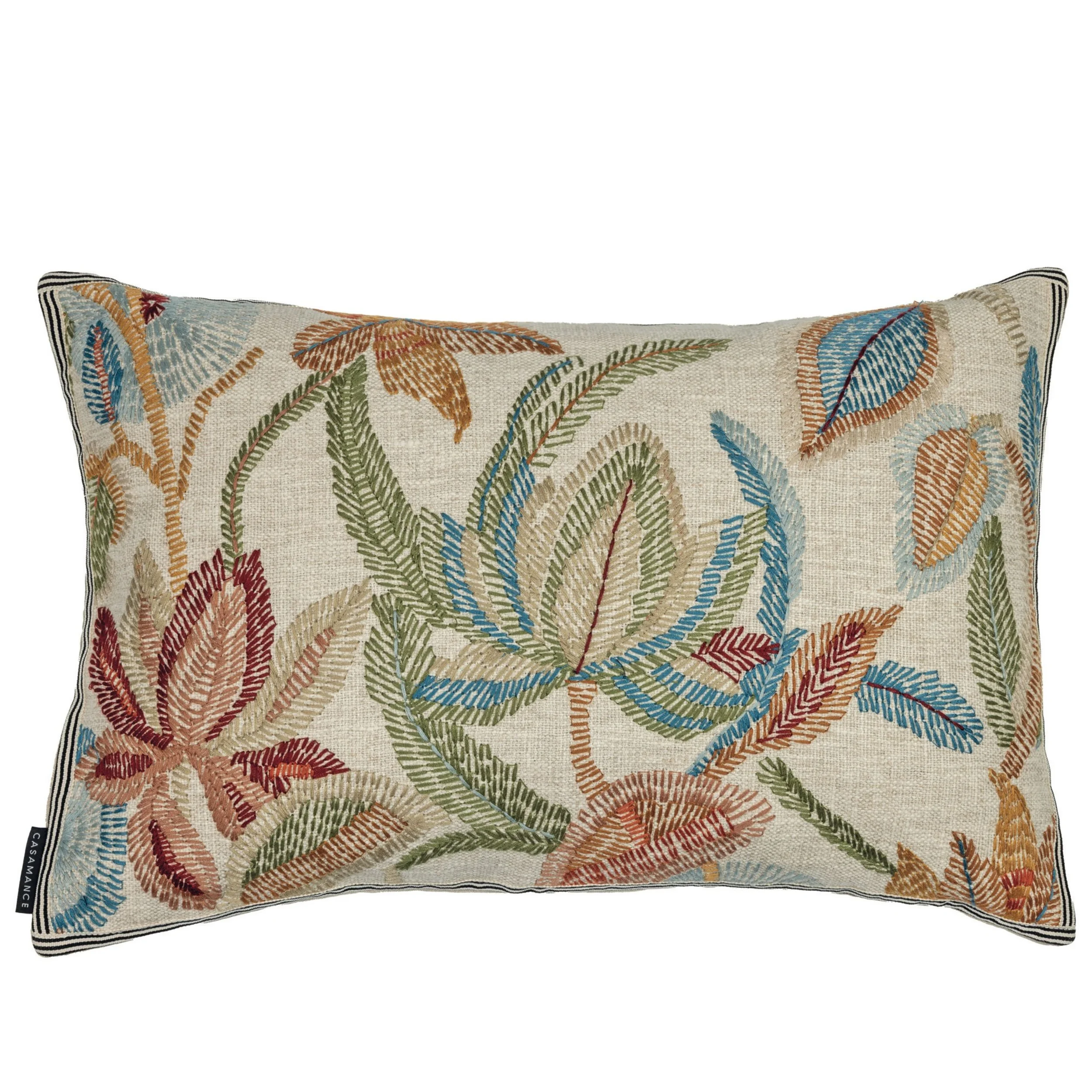 Casamance The Lost Garden cushion in Multicolour