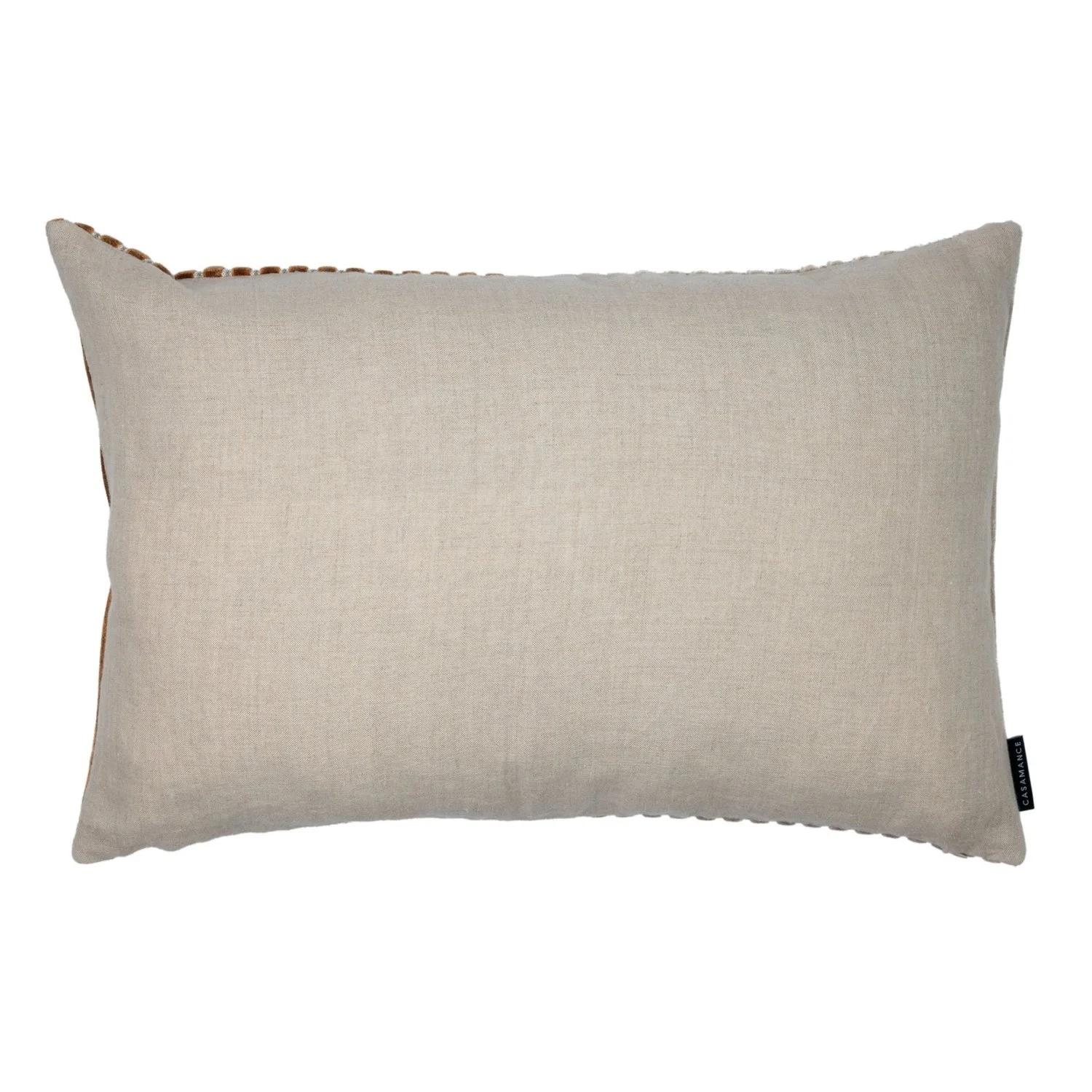 Zebu cushion by Maison Casamance, reverse