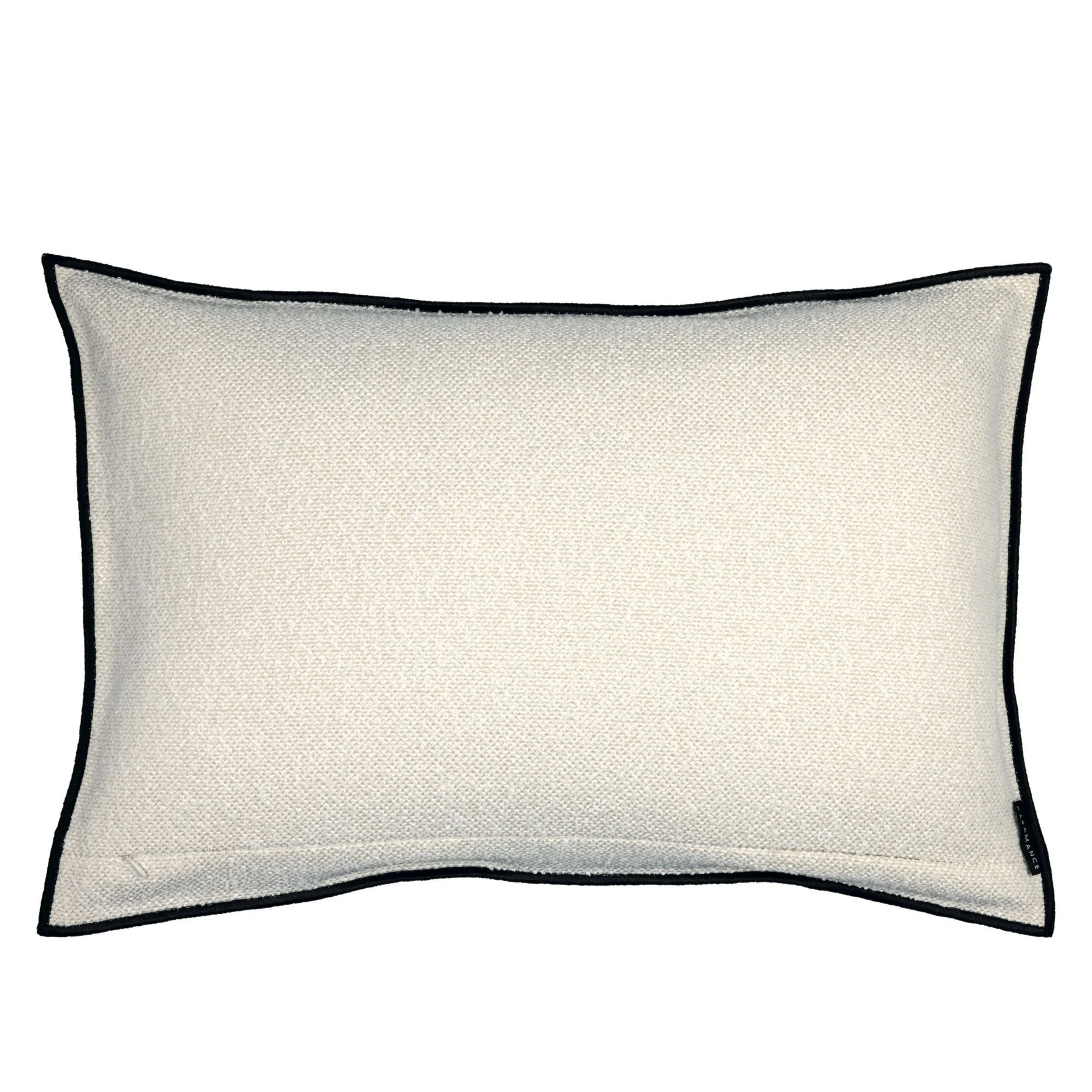 Casamance Madère cushion plain reverse