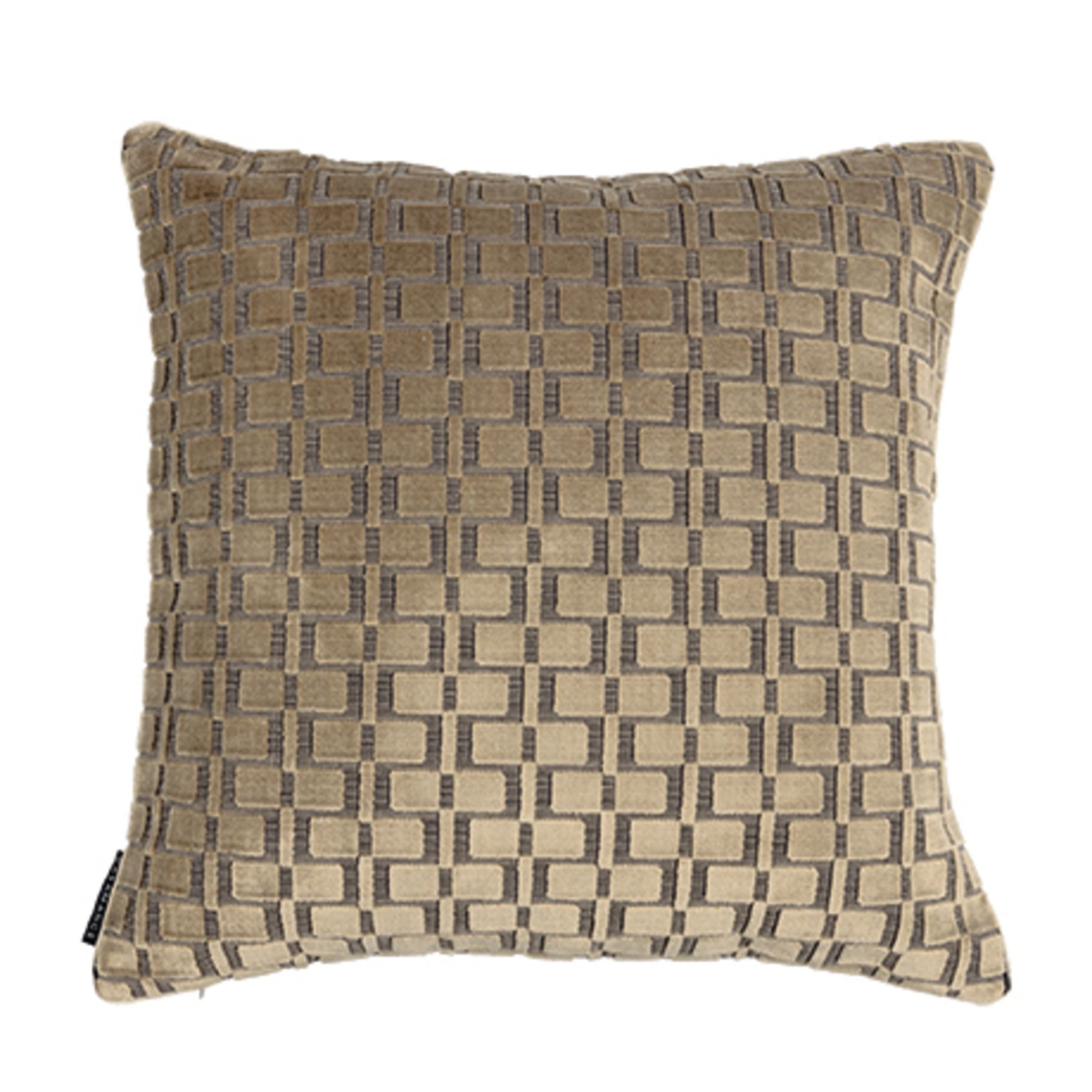 Art Deco-inspired velvet jacquard Analogie sable