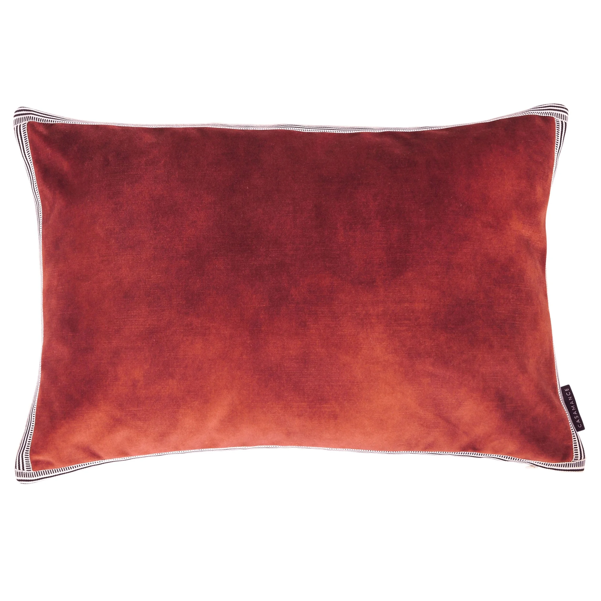 Maison Casamance Manade cushion in Orange
