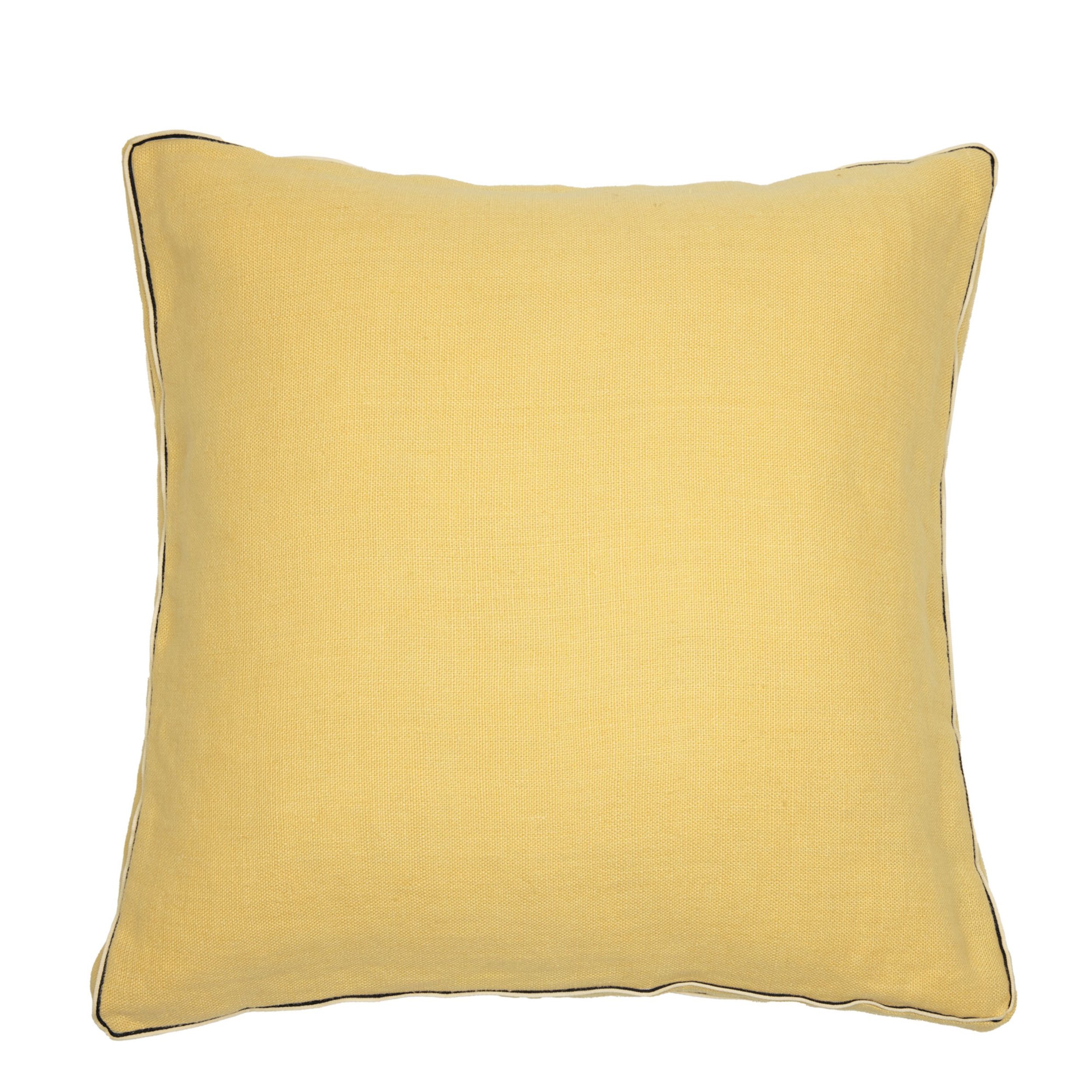 Maison Casamance Cote Lin cushion in Vanille