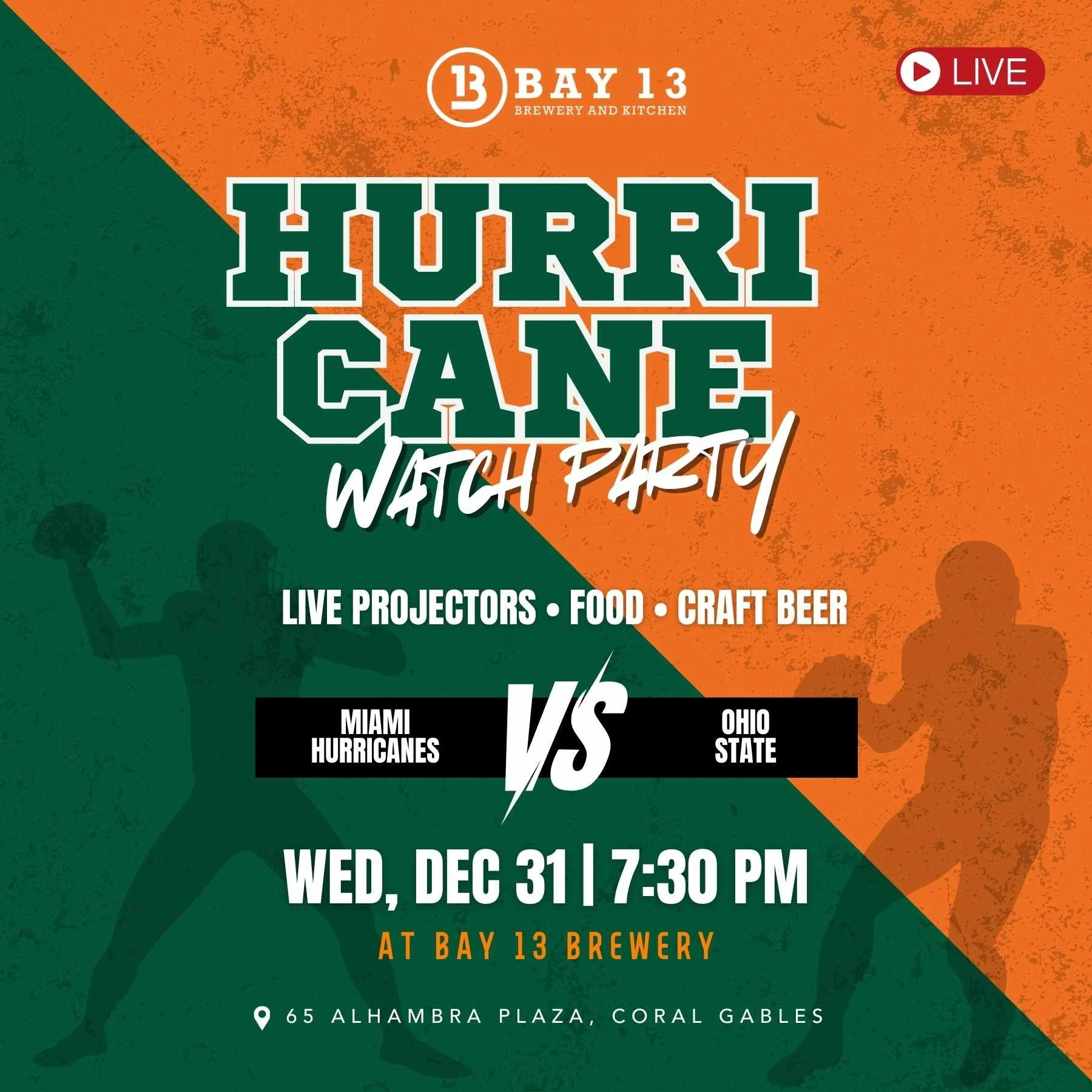 Miami Hurricanes Watch Party