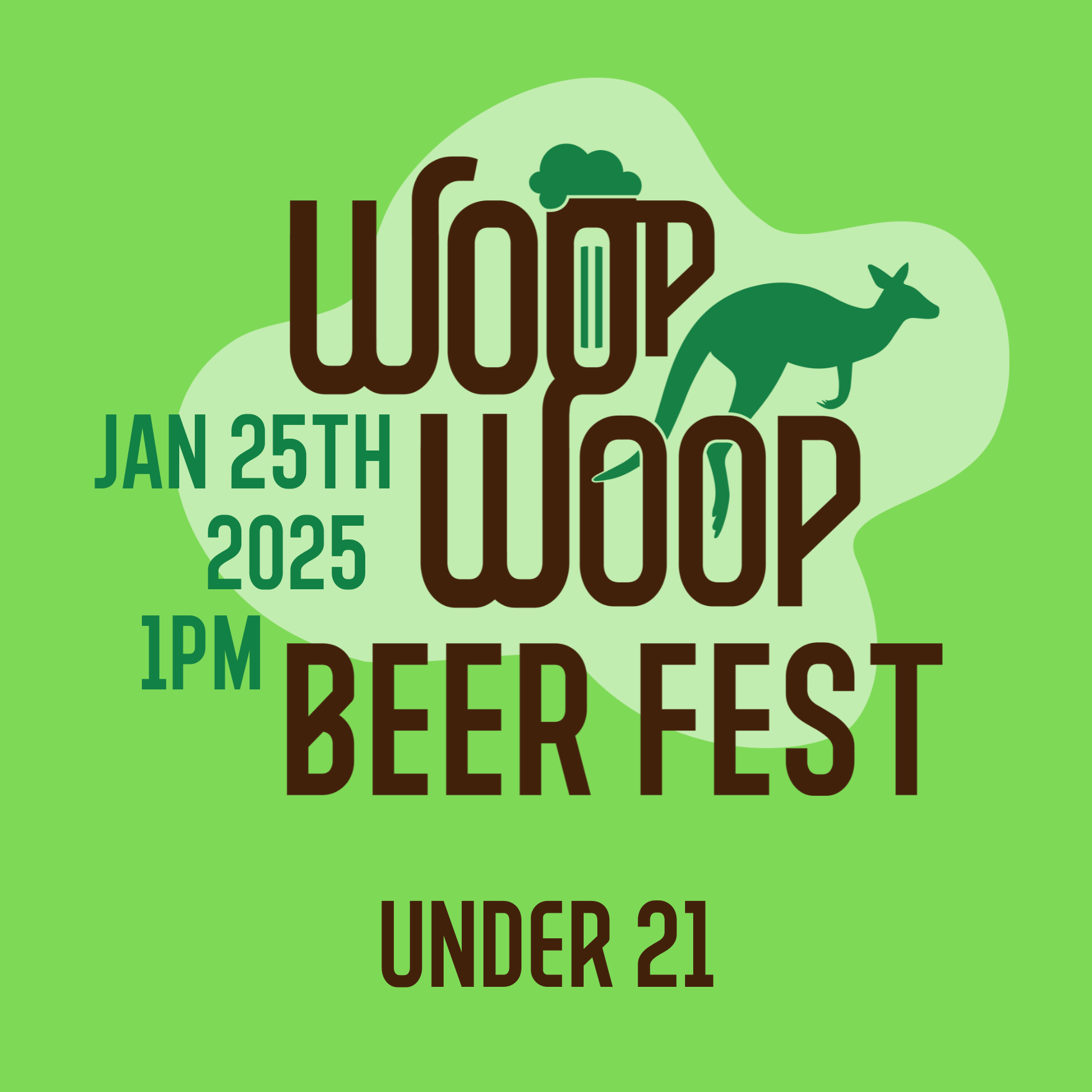 Woop Woop 2026 - Under 21