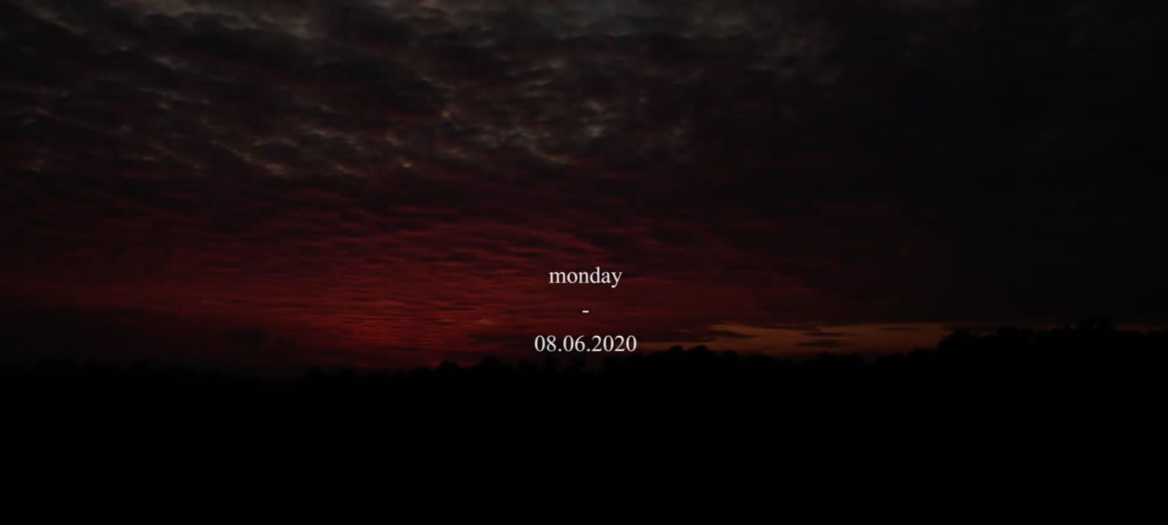 A WEEK'S WORTH OF MORNING THOUGHTS (2020)

Settled into my routine of waking up early during lockdown, I decided to experiment with timelapses and also document my first thoughts of the day.