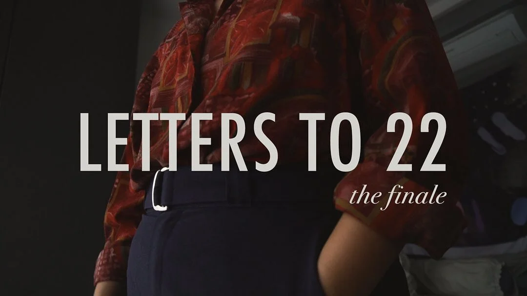 A series of letters I wrote to my 22 year old self, starting from 16 years old.