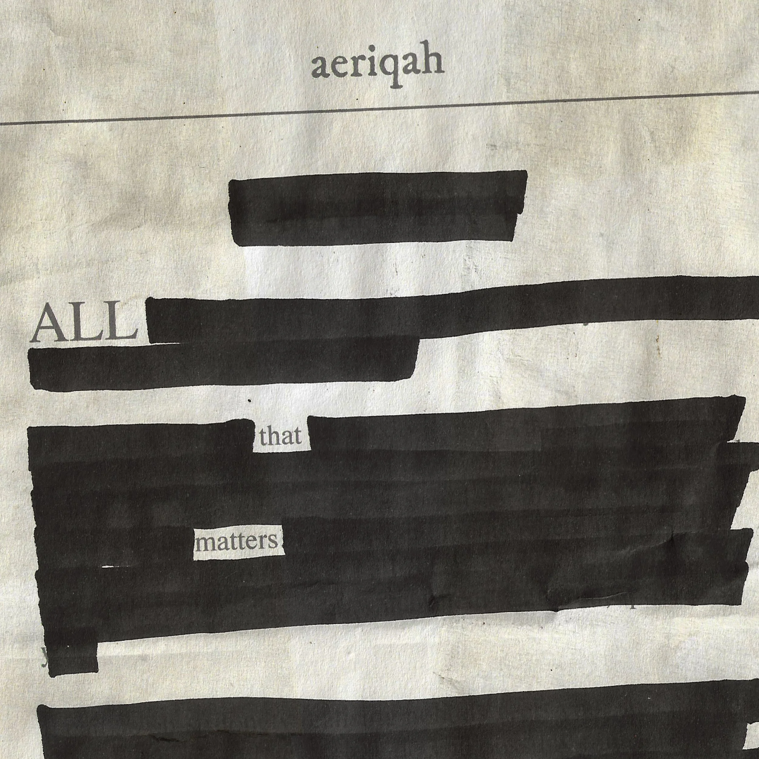 Stream 'All That Matters'