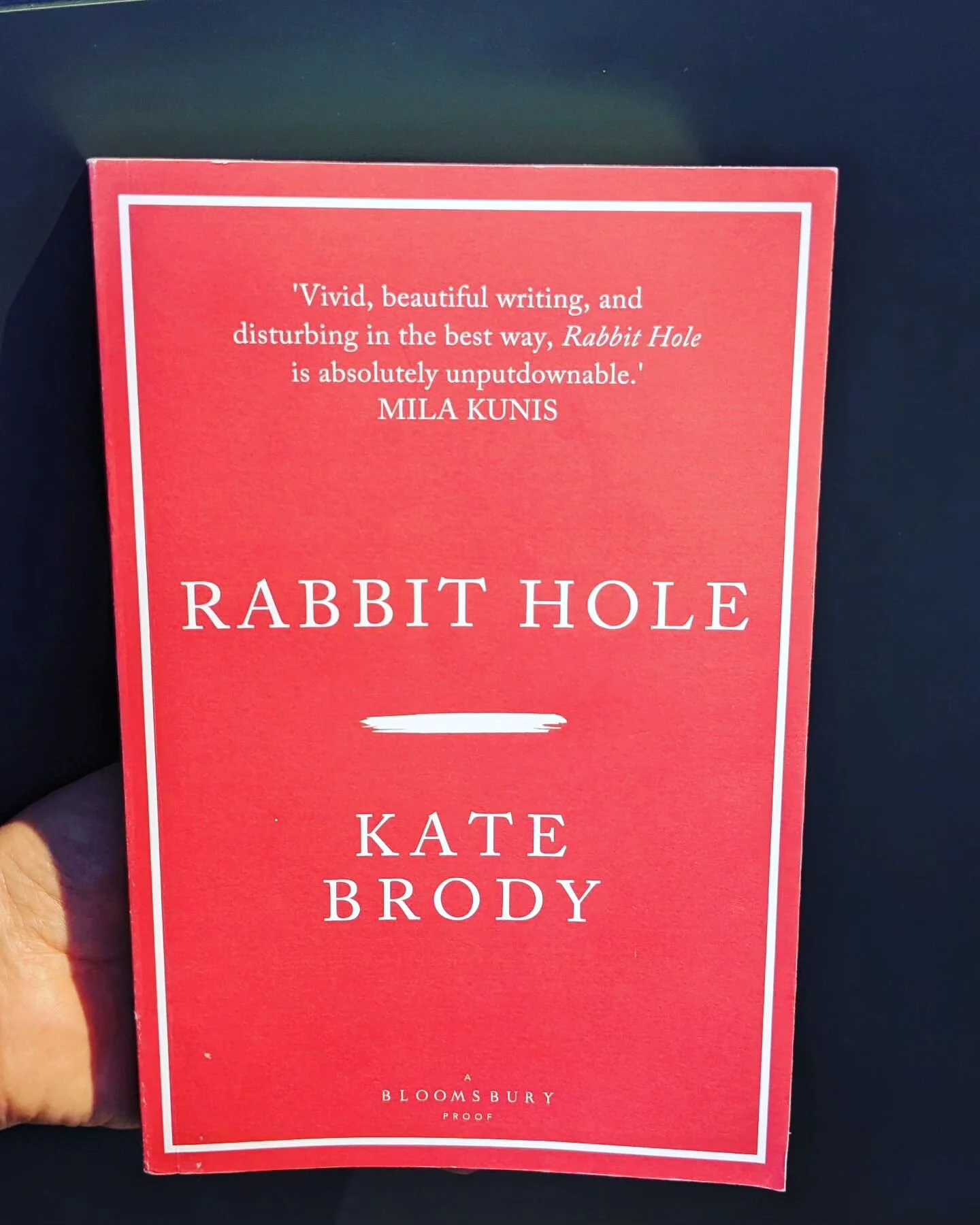 Thiiiiiiiis by @katebrodyauthor . I've been looking forward to reading this for ages and ages, primarily because I'm a massive Reddit obsessive and it did not disappoint. 
Missing girls, toxic and complex families, and some light doxxing. I'd say it
