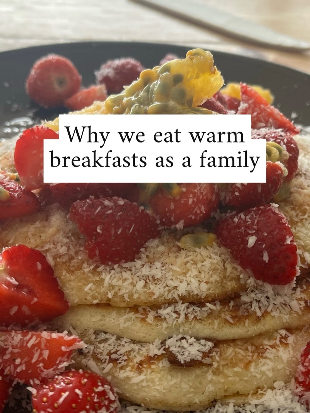 Warm food in the morning just hits different. Your body deserves (healthy) and comfort first thing.

Curious what warm dish you&rsquo;ll try in the morning.