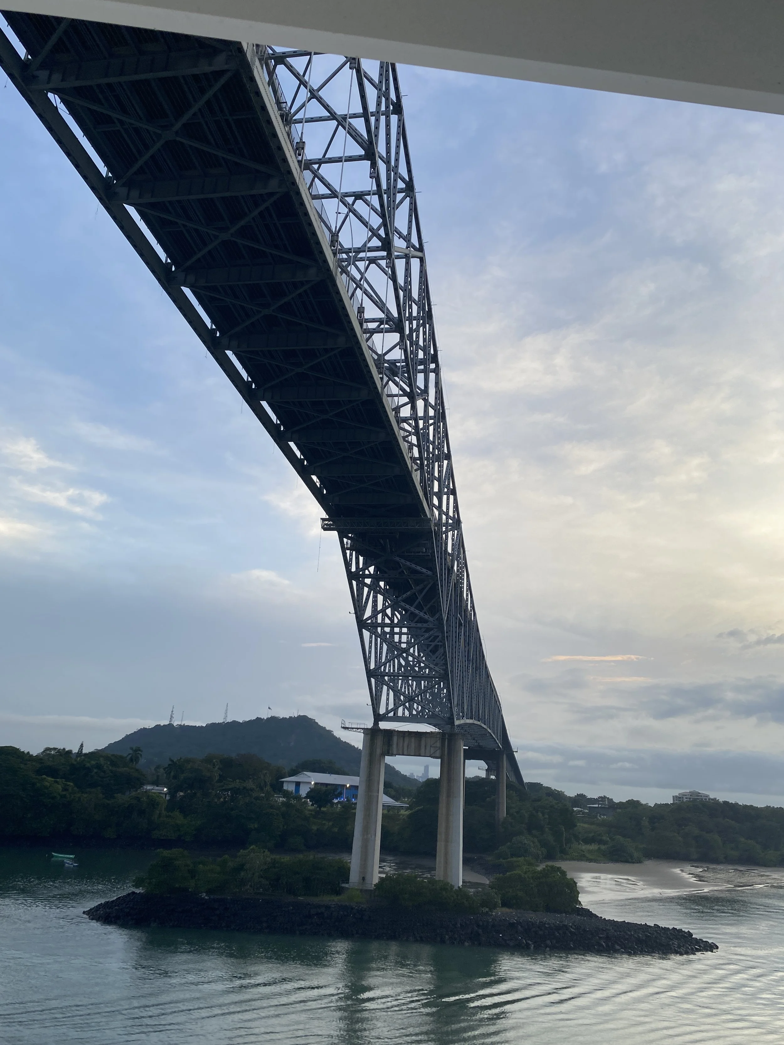 Under the Bridge of the Americas