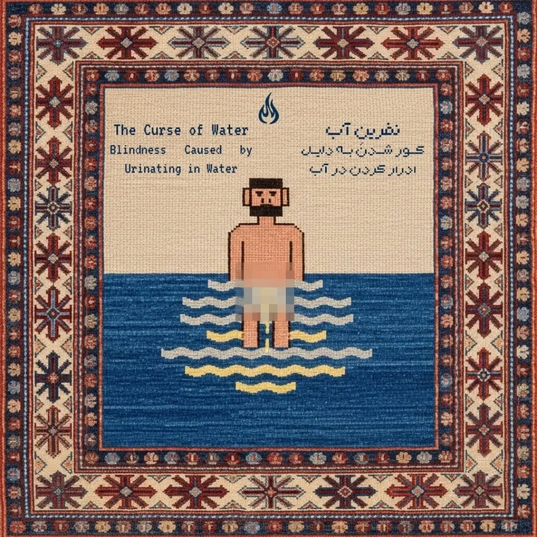 نفرینِ آب | The Curse of Water

کور شدن به دلیل ادرار کردن در آب
Blindness Caused by Urinating in Water

در کتاب باورهای عامیانه&zwnj;ی مردم آمده است که ایرانیان معتقدند ادرار کردن در آب گناه بزرگی است و اگر کسی در آب ادرار کند آب در همان نقطه بخار ش