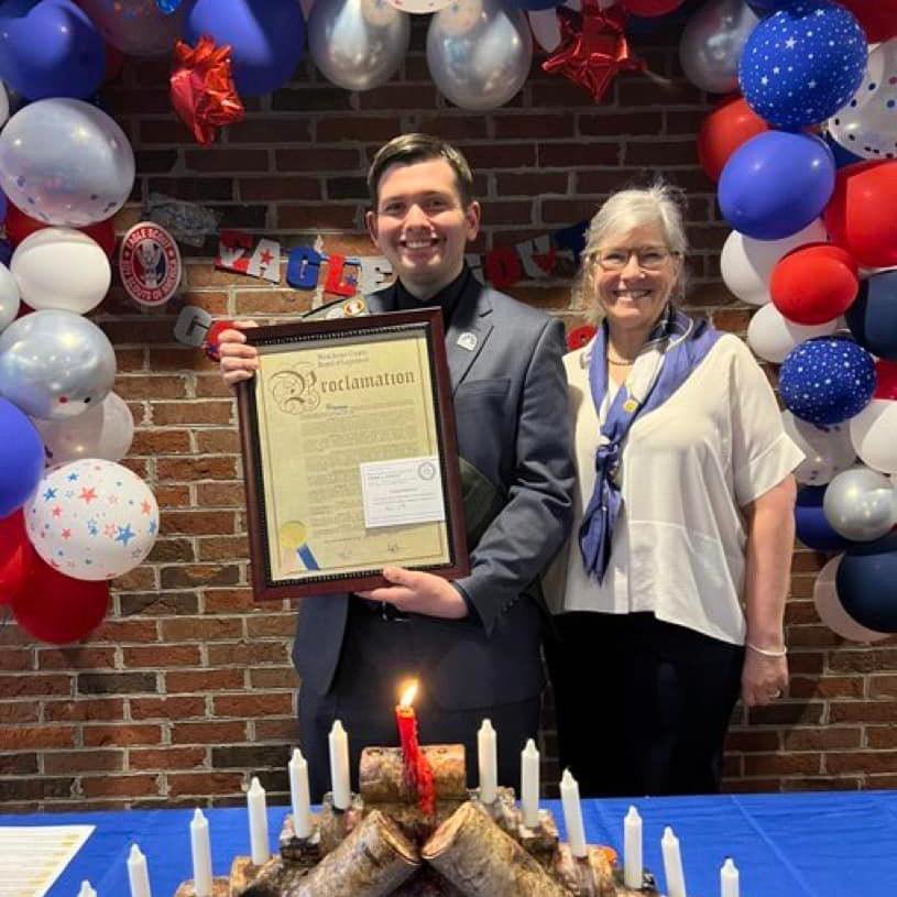 This weekend, I got to take part in a very special Eagle Scout ceremony! A Mount Kisco resident himself, Clever's Eagle Scout project is a documentary film called &quot;Proud to Serve&quot; which includes interviews with five members of the Mount Kis