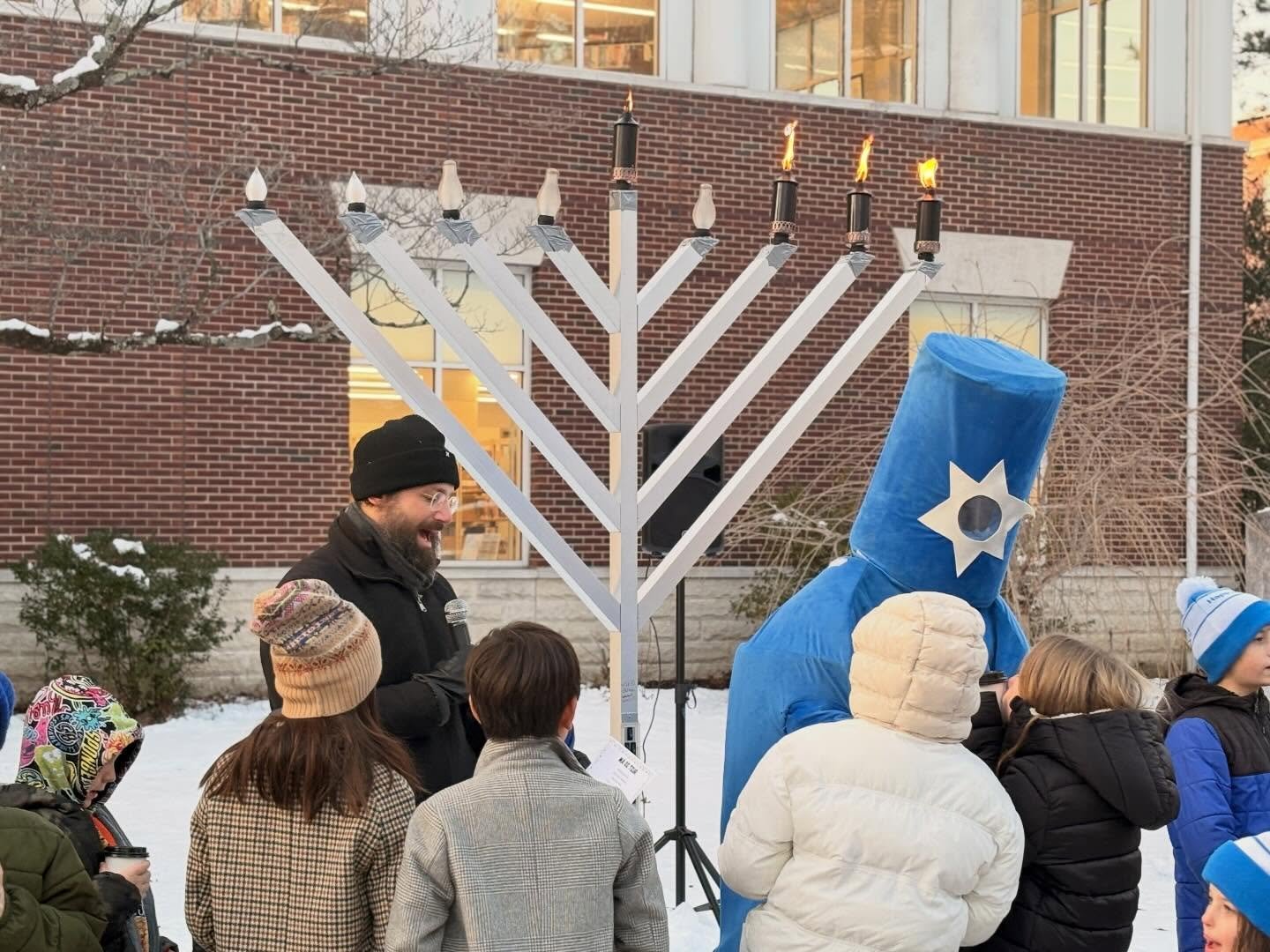 Night three and so happy to be back home so that I can take part in not one, but two celebrations in Mt Kisco, meaning double the chances for latkes and donuts. Happy Hanukkah to everyone celebrating!