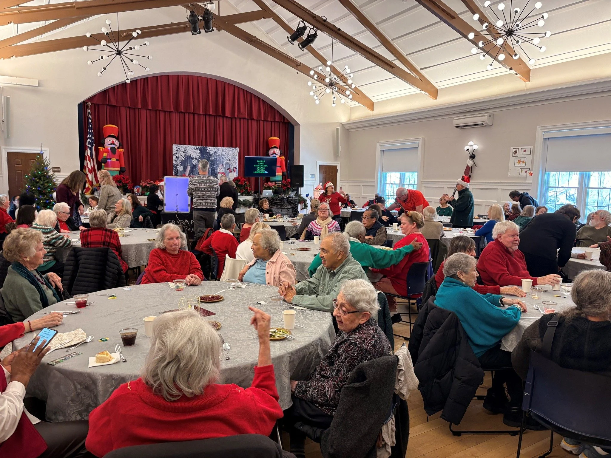 Yesterday, I joined with seniors in both Bedford and Mt Kisco to celebrate the holidays.  Spirits were incredibly high and the food delicious. Thank you, as always, to the Sinapis for always delivering such a great holiday feast in Bedford!
#holidayl