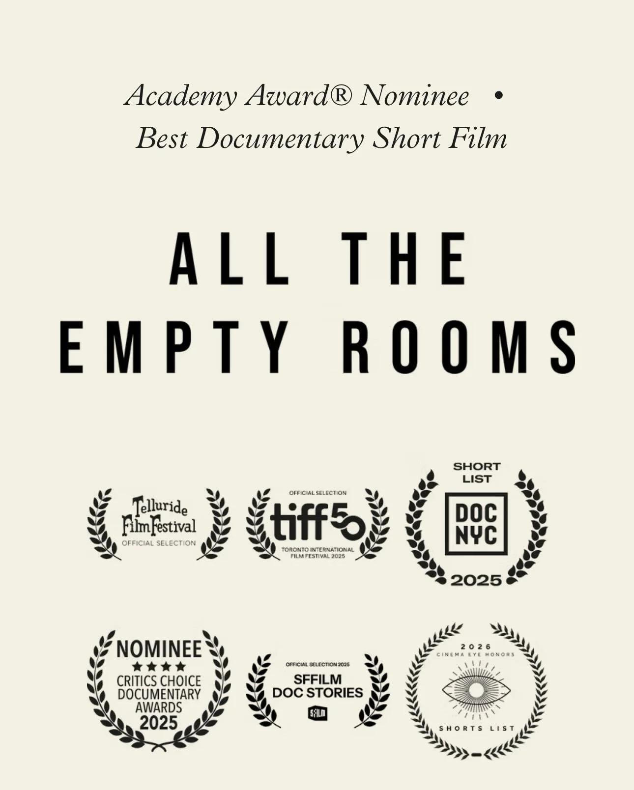 Today, I joined a crowded @bedfordplayhouse for an important showing of the documentary, All the Empty Rooms. In this short film, correspondent Steve Hartman and photographer Lou Bopp embark on a multi-year journey documenting the empty bedrooms of c