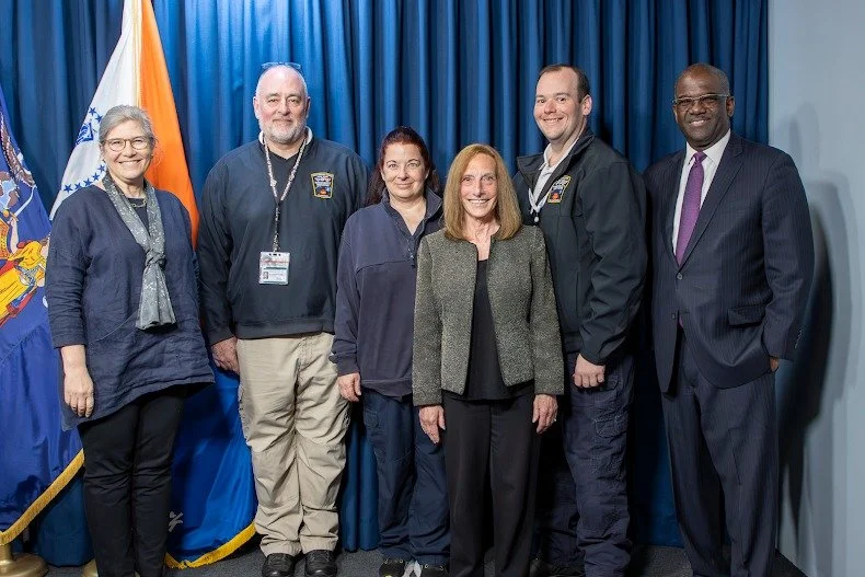 On Monday, I joined with County Executive Ken Jenkins and Department of Emergency Services Commissioner Spear to help pay homage to our first first responders. While these important individuals deserve our gratitude, each and every day,  April 12-18 