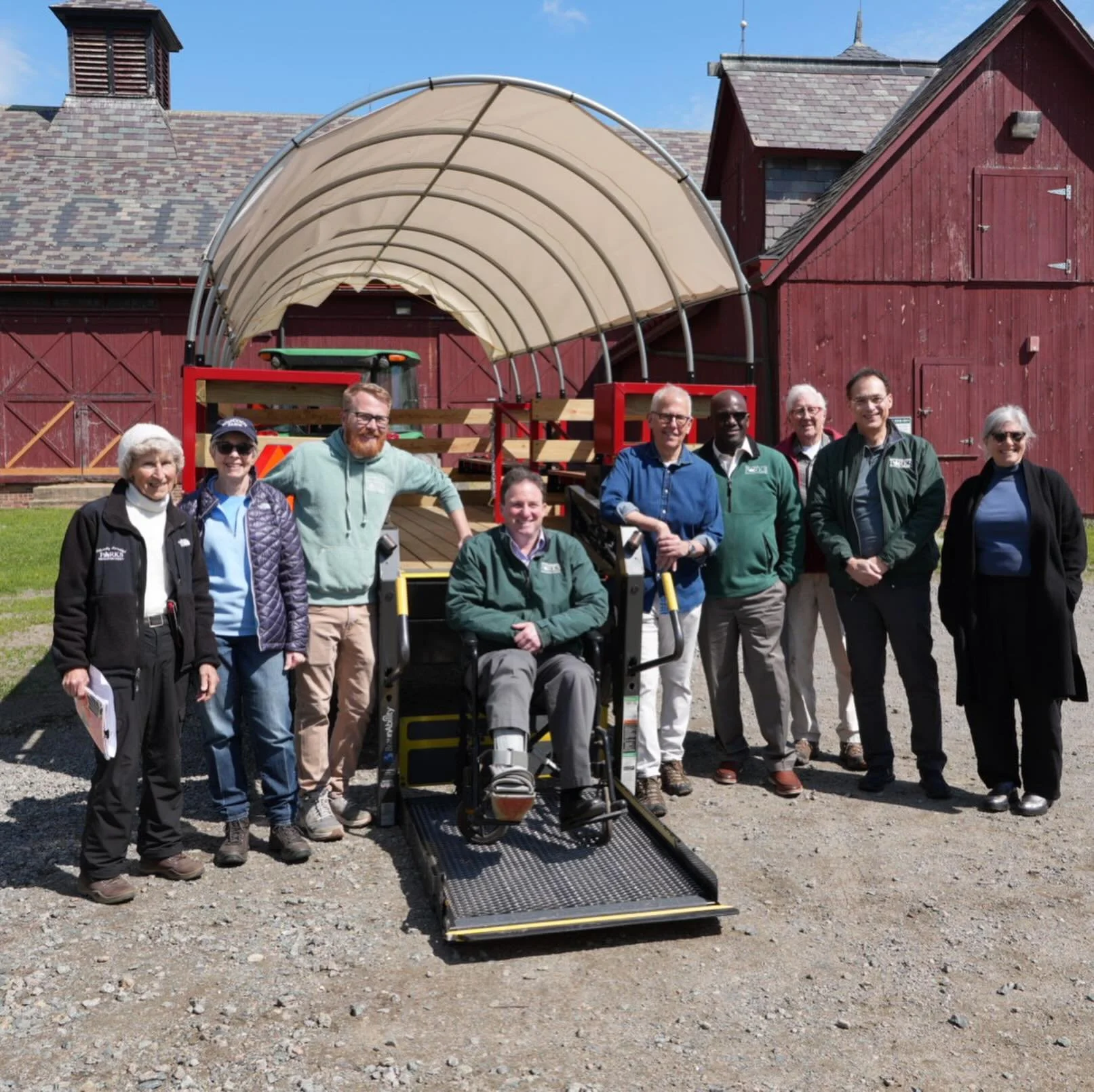 As we celebrate all the mothers today, Muscoot Farm will again be the place to be, as Westchester hosts its annual Sheep Shearing Event. There is yet another great reason to head to the farm. Muscoot Farm is rolling out two new ADA-accessible hayride
