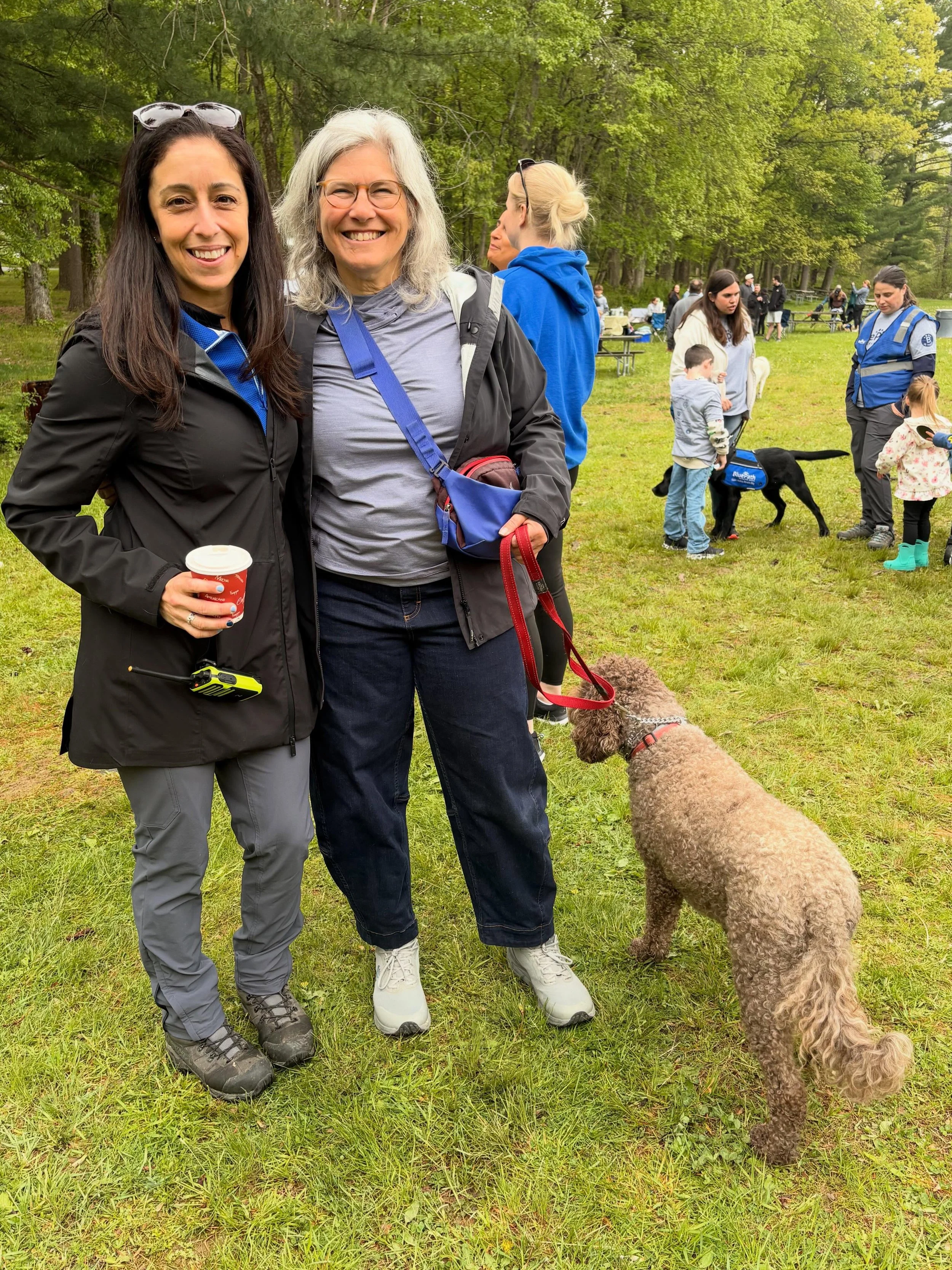 This weekend, @bluepathdogs held their 10th Annual Walkathon at FDR Park. BluePath fans, both with two legs and four, showed up in force to support this amazing nonprofit. BluePath provides autism service dogs, which in turn offers safety, companions