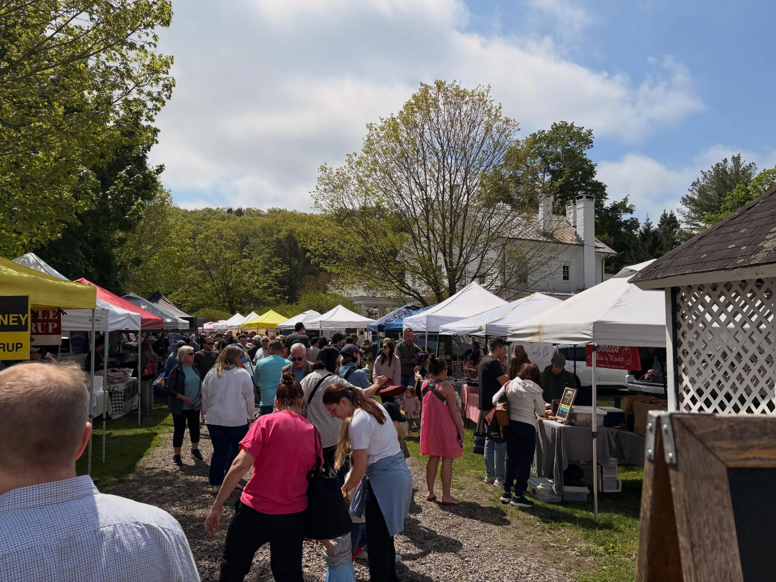 Two great events in our County Parks this past weekend. Mother&rsquo;s Day morning, it seemed like all of northern Westchester came to Muscoot for Sheep shearing and the opening of the farmers market. The weather turned out to be a  beautiful surpris