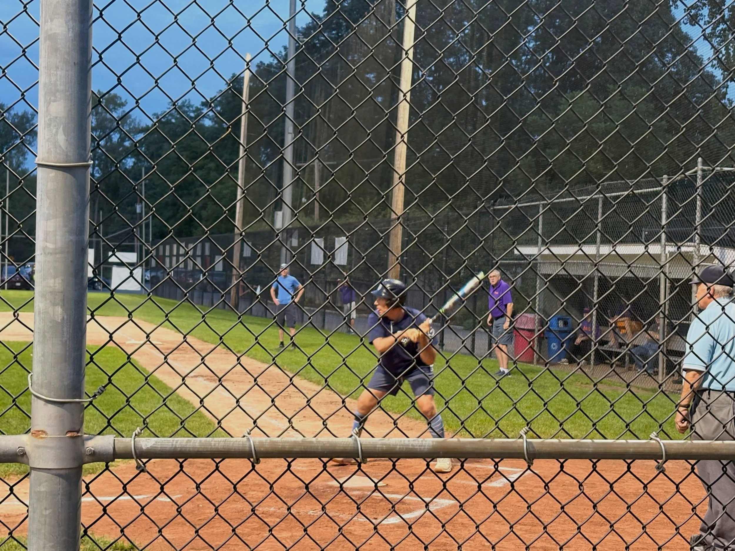 A great night out with North East Westchester Special Recreation, a local organization that provides community-based therapeutic recreation programs for adults with developmental disabilities. Last night, their adult softball team was playing under t