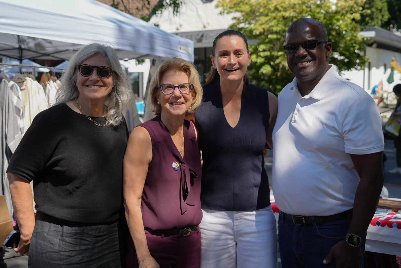 The weather could not have been better for this years, Pound Ridge Artisan and Vintage Flea Market and the democratic candidates were out if force to meet residents and their fabulous dogs. This year&rsquo;s vendors were particularly strong. I went h