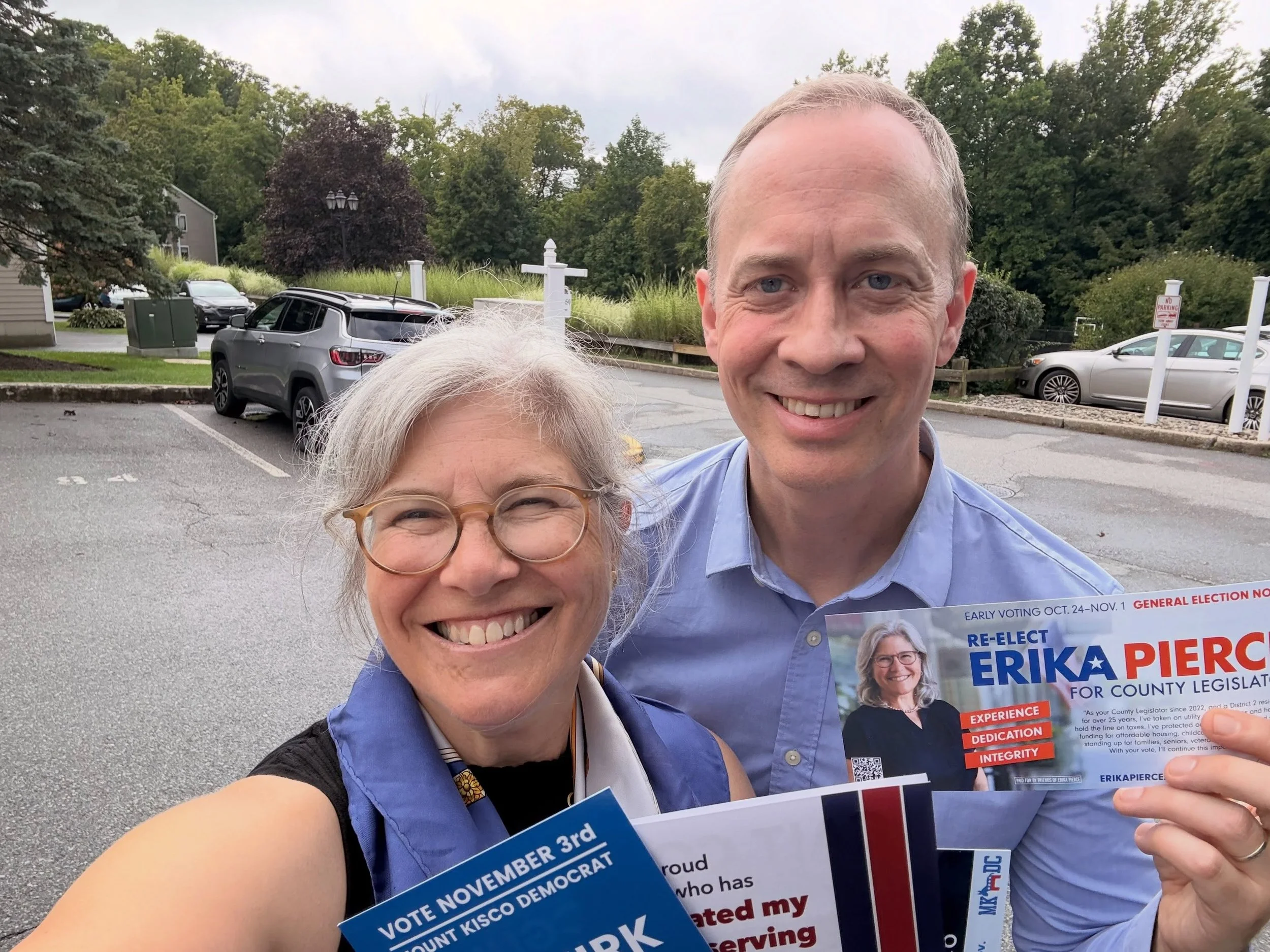 It&rsquo;s campaign season! I was happy to get out and knock doors in Mount Kisco, Somers and Bedford. Always great to talk to neighbors and give pets to their many great dogs. Yesterday also included a beautiful coopers hawks. #westchestercounty #be