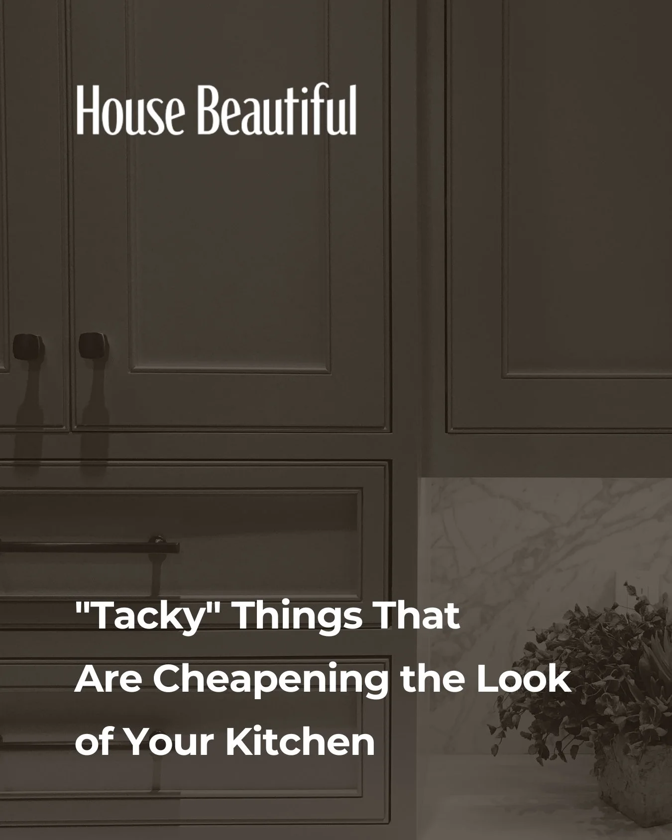 Say YES to natural wood cabinets! Faking it dates your kitchen 🚫⁠
Find out more tacky kitchen design mistakes to avoid in this @housebeautiful article (and thank you for the feature 🙌🏼)! 🏠#EmilyLaMarqueDesign⁠
⁠
#pasadenainteriordesign #pasadenai