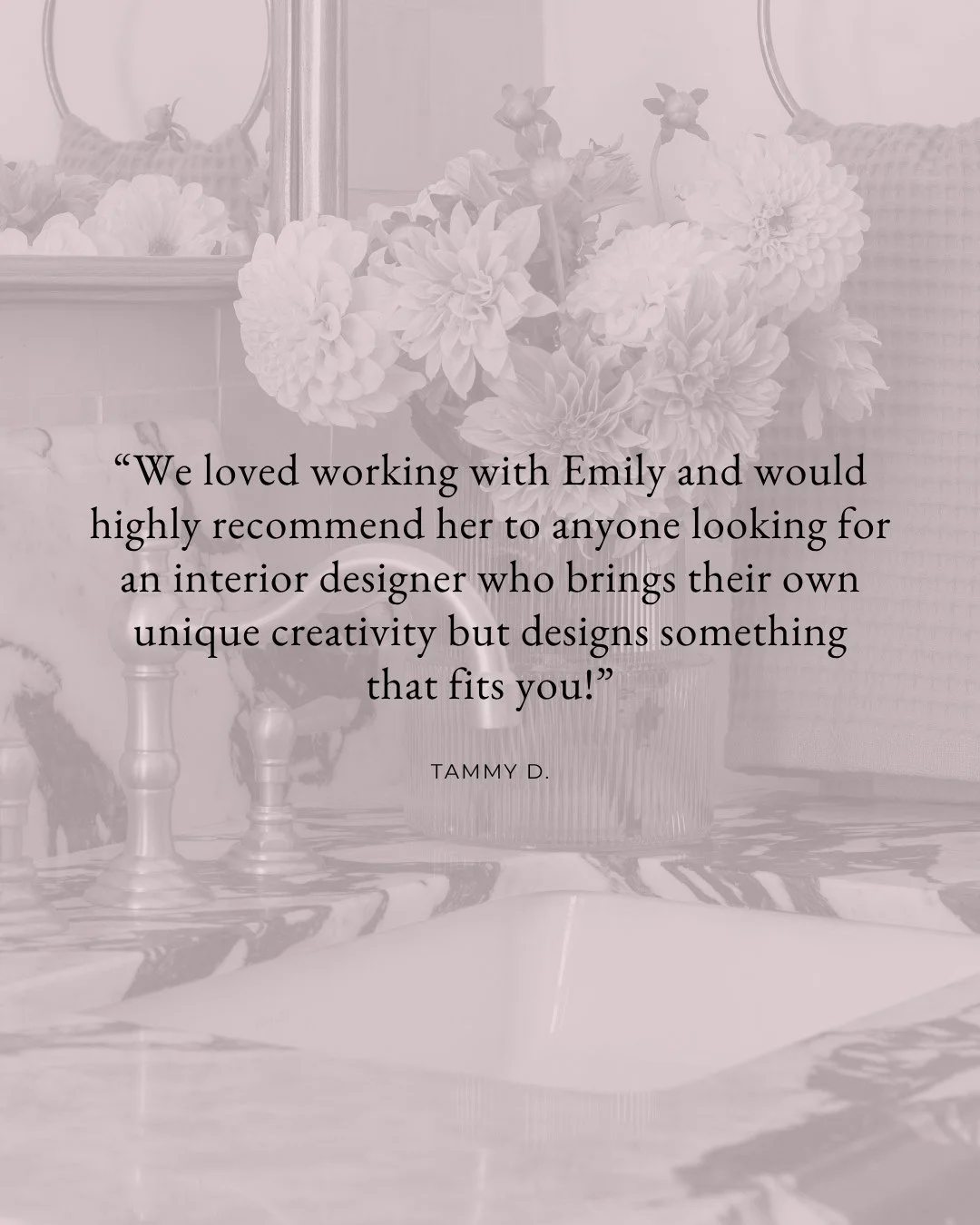 Design should feel personal, never one-size-fits-all. I love helping clients create homes that reflect their lifestyle, personality, and story while still bringing a fresh creative perspective to the process. So grateful for kind clients like Tammy a