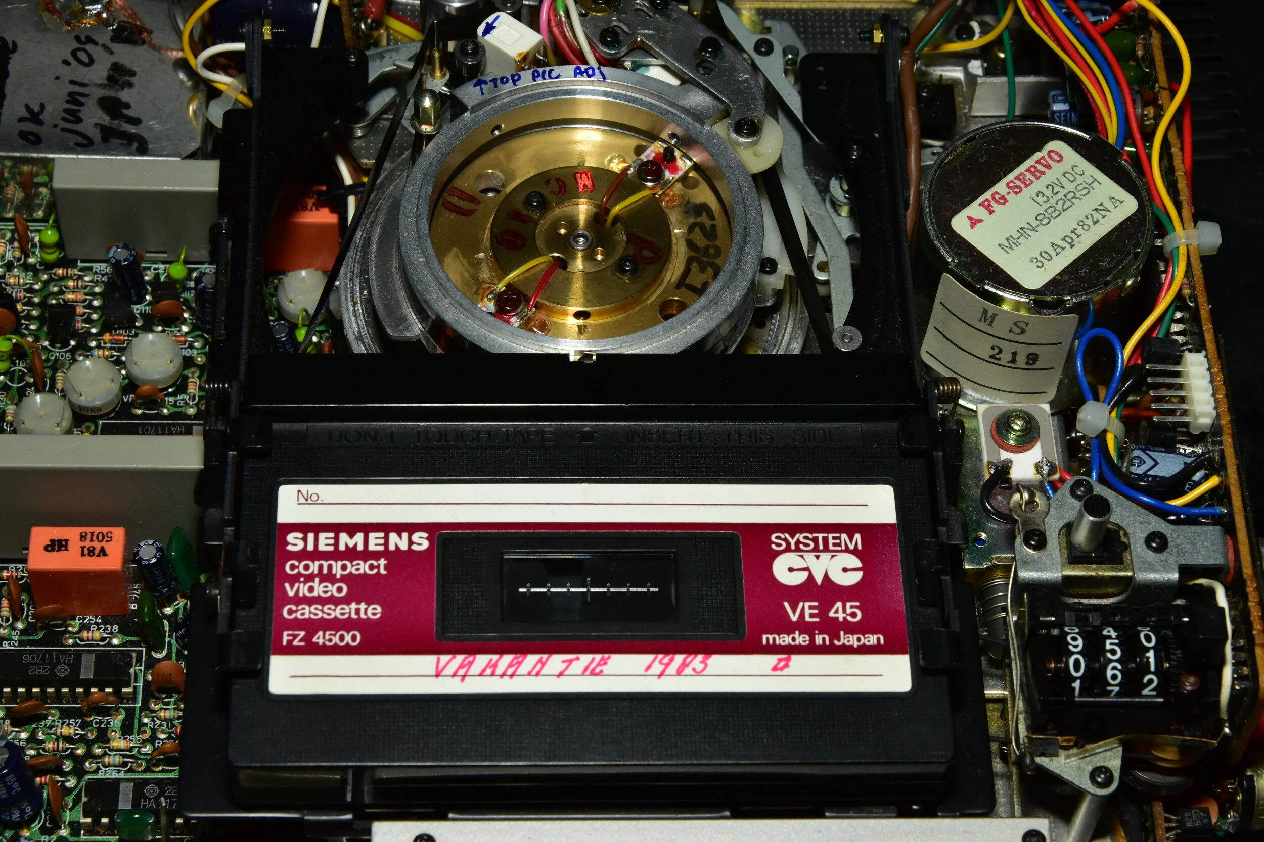 Funai CVC open videorecorder