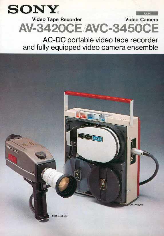 Sony AV3420 + AVC3450 portable