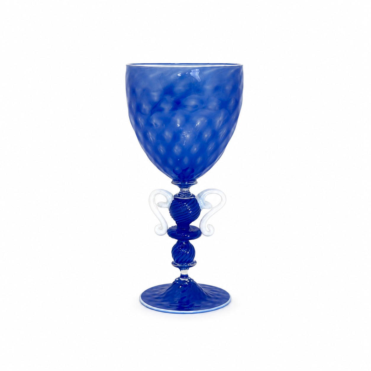 Ornate Cobalt Blue Glass Goblet.png