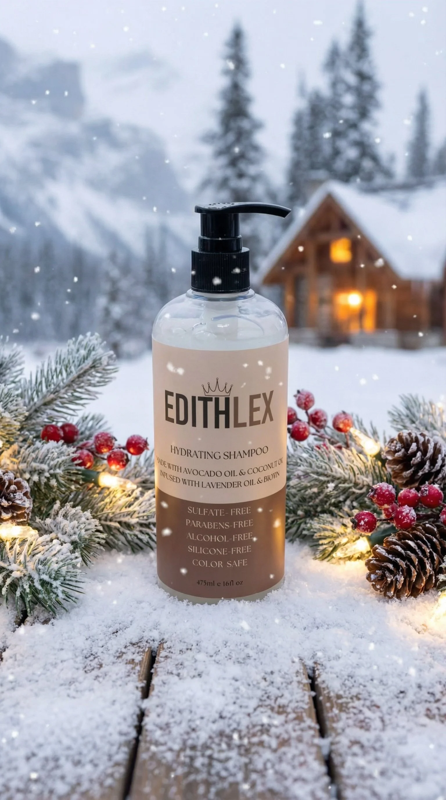 EDITHLEX Biotin and collagen infused Shampoo